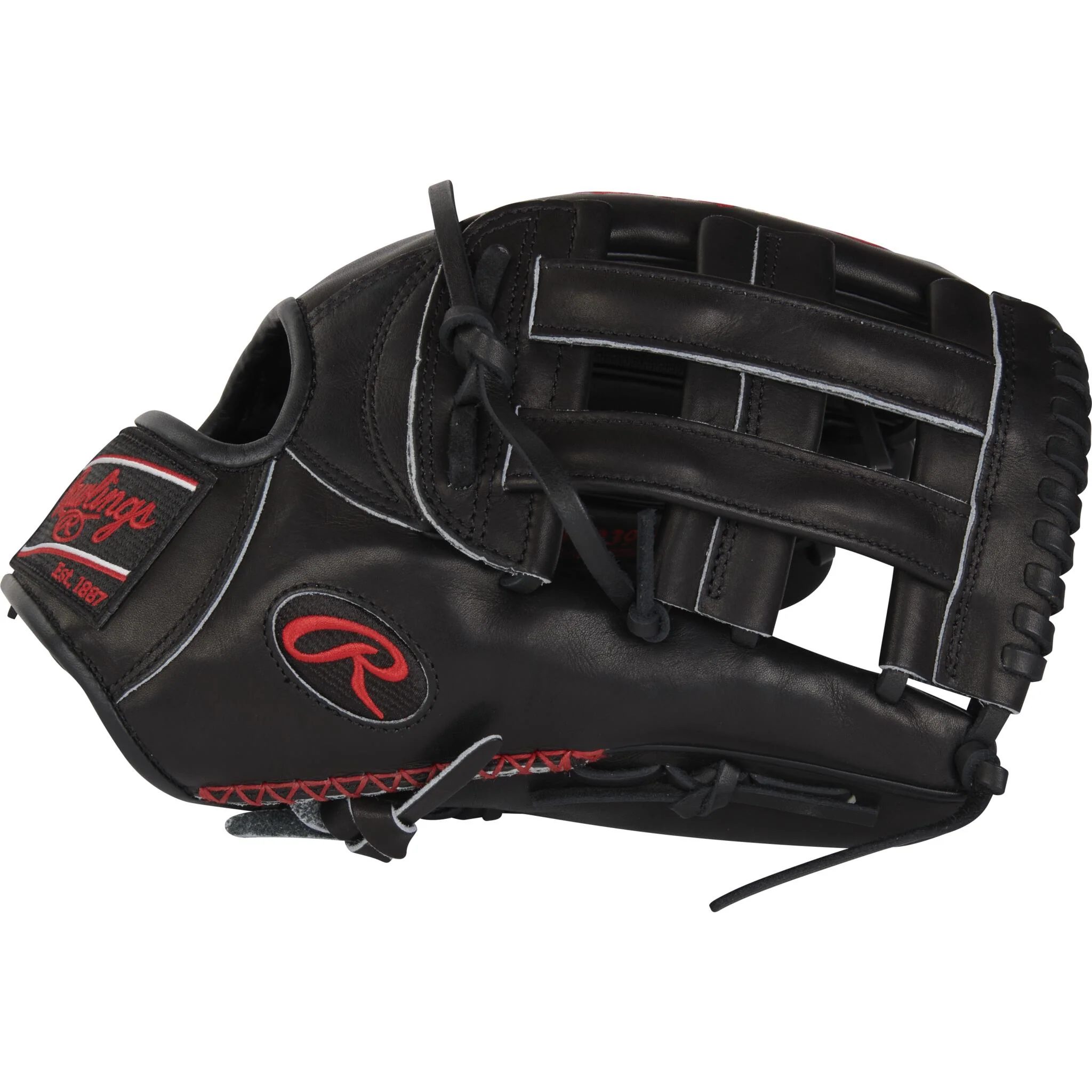 Rawlings Pro Preferred 12.75" Baseball Glove - Black/Speedshell - Image 3