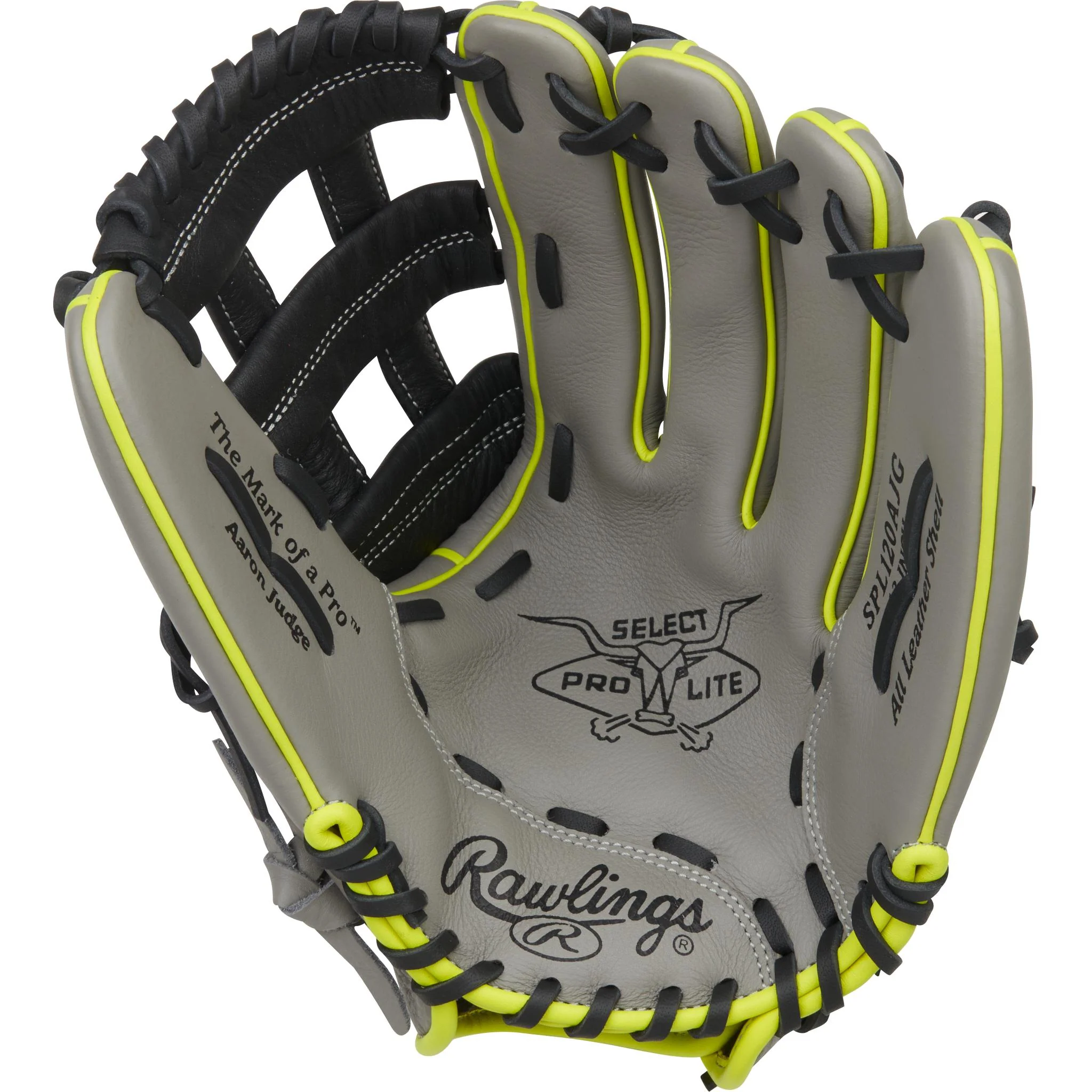 Rawlings Select Pro Lite Series Aaron Judge 12" Youth Baseball Glove (2026) - Right Hand Throw - Image 2