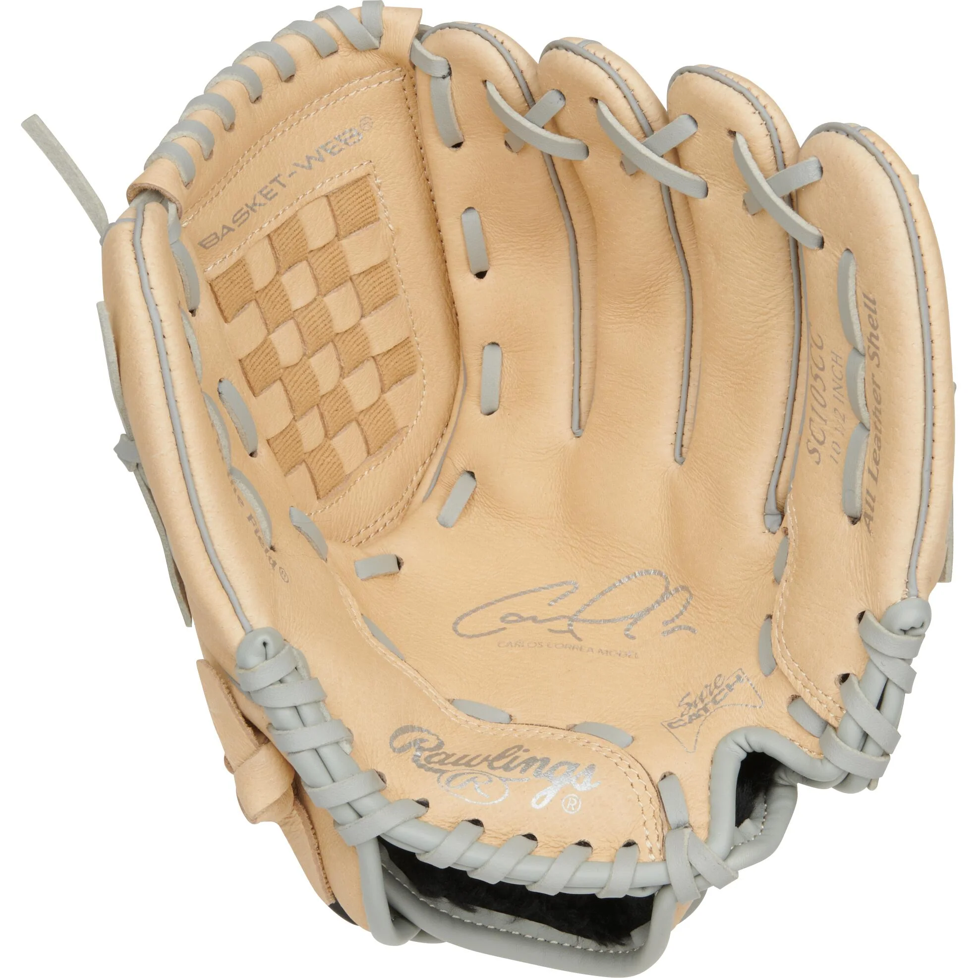 Rawlings Sure Catch 10.5" Youth Baseball Glove - Carlos Correa - Image 2