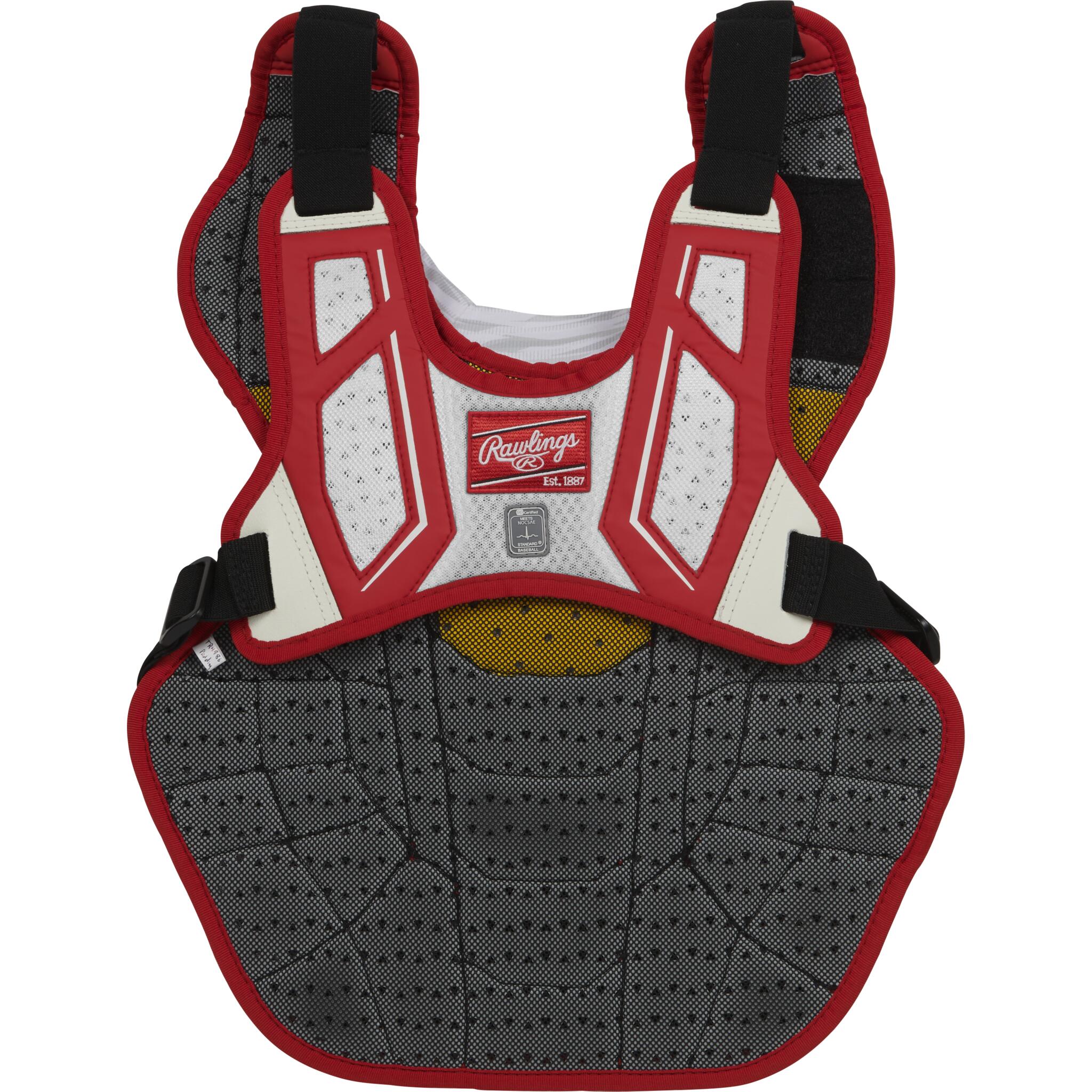 Rawlings Velo 2.0 Baseball Catchers Chest Protector - Intermediate - Image 2