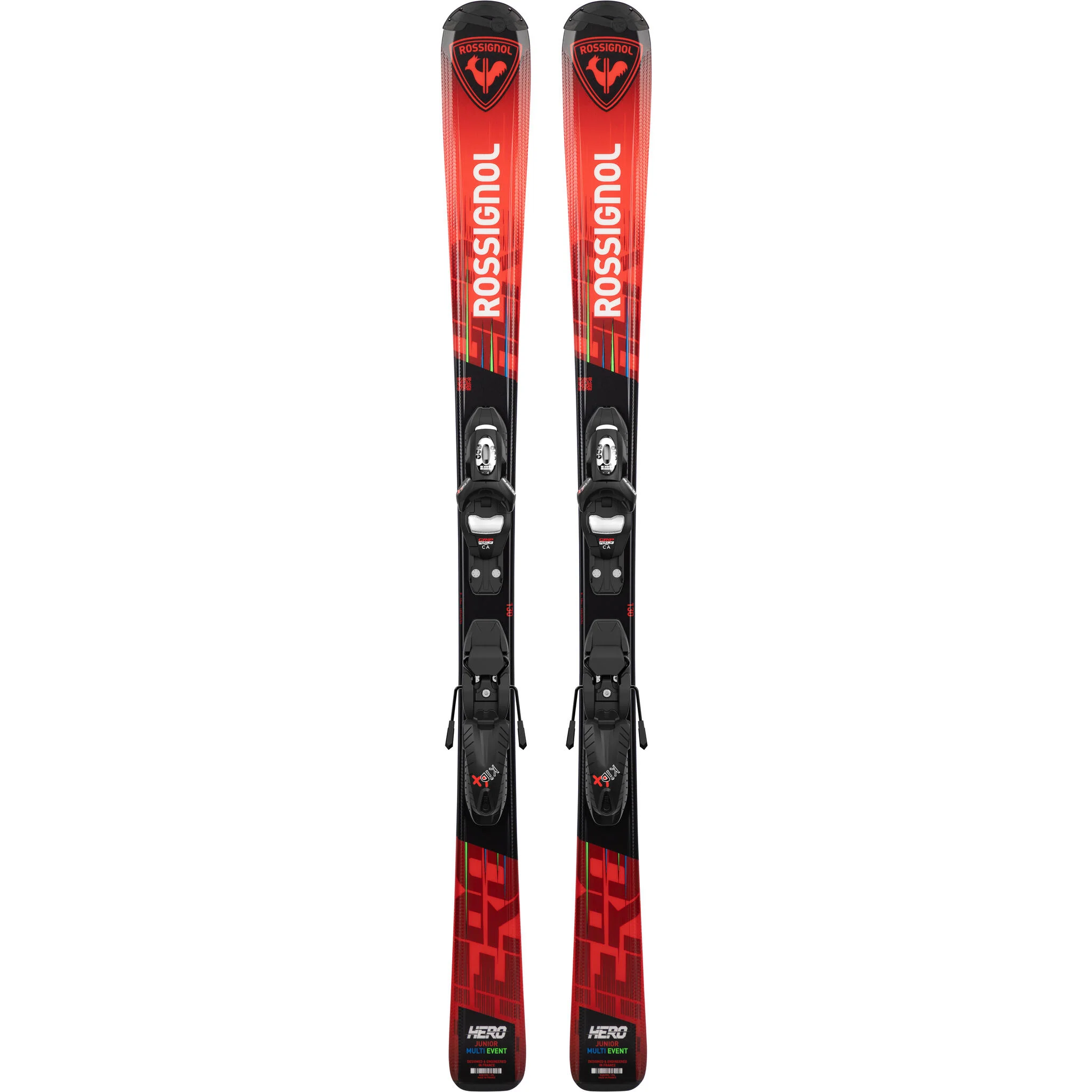 Rossignol Hero 100-140 KID 4 Junior Alpine Ski Set