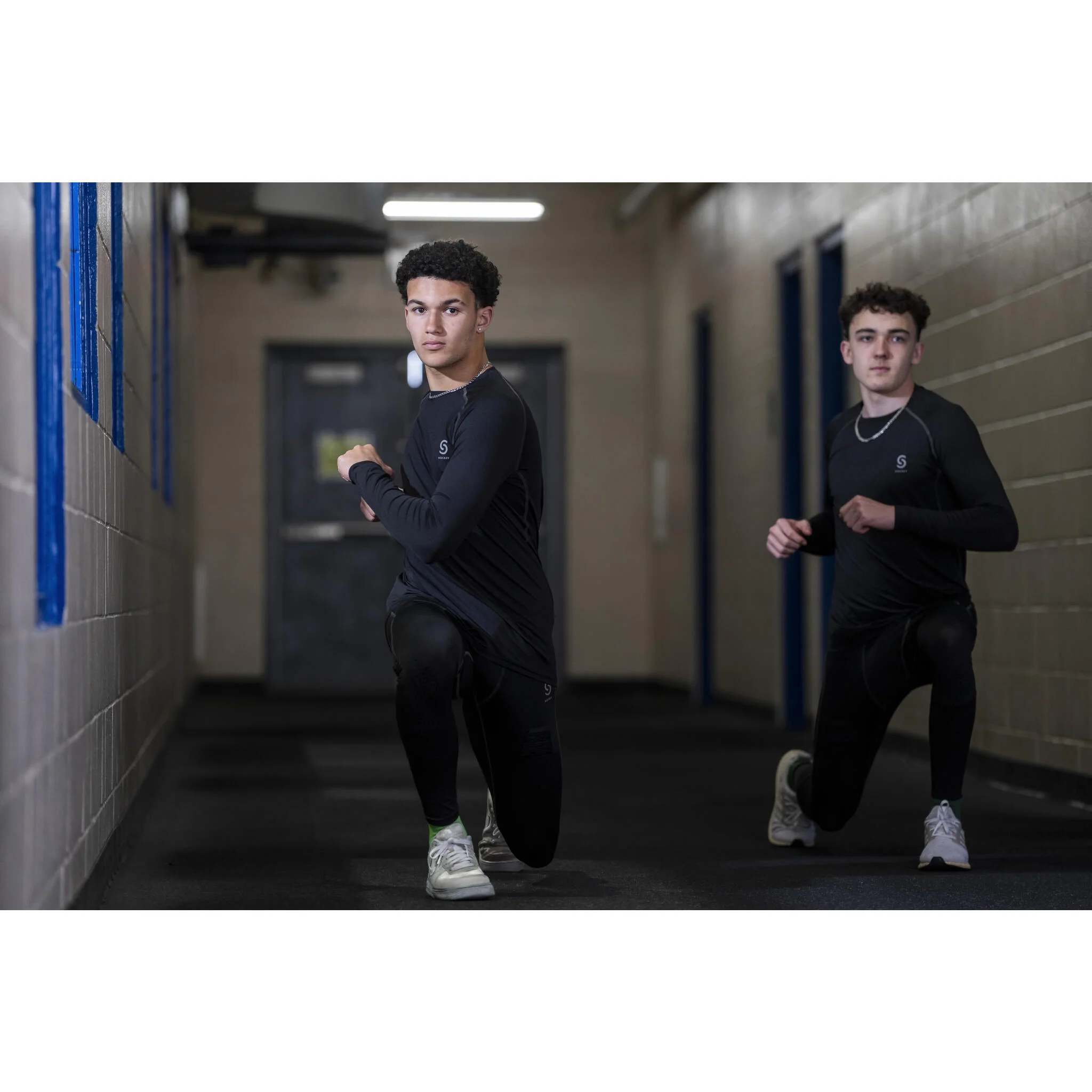 S-Hockey Junior Unisex Fitted Baselayer Set - 2-Piece - Image 5