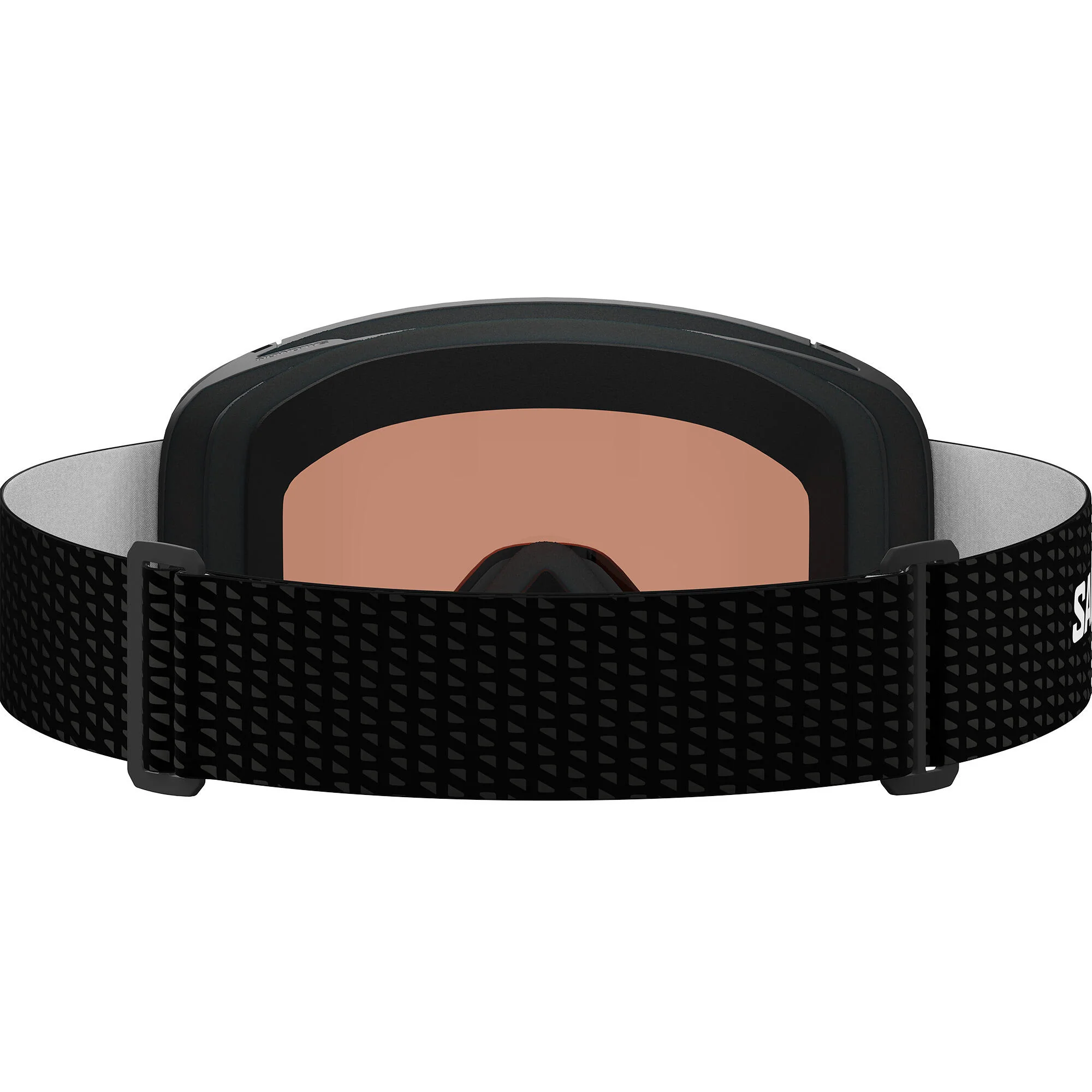Salomon Lumi Junior Ski Goggles - Black/Mid Red - Image 3