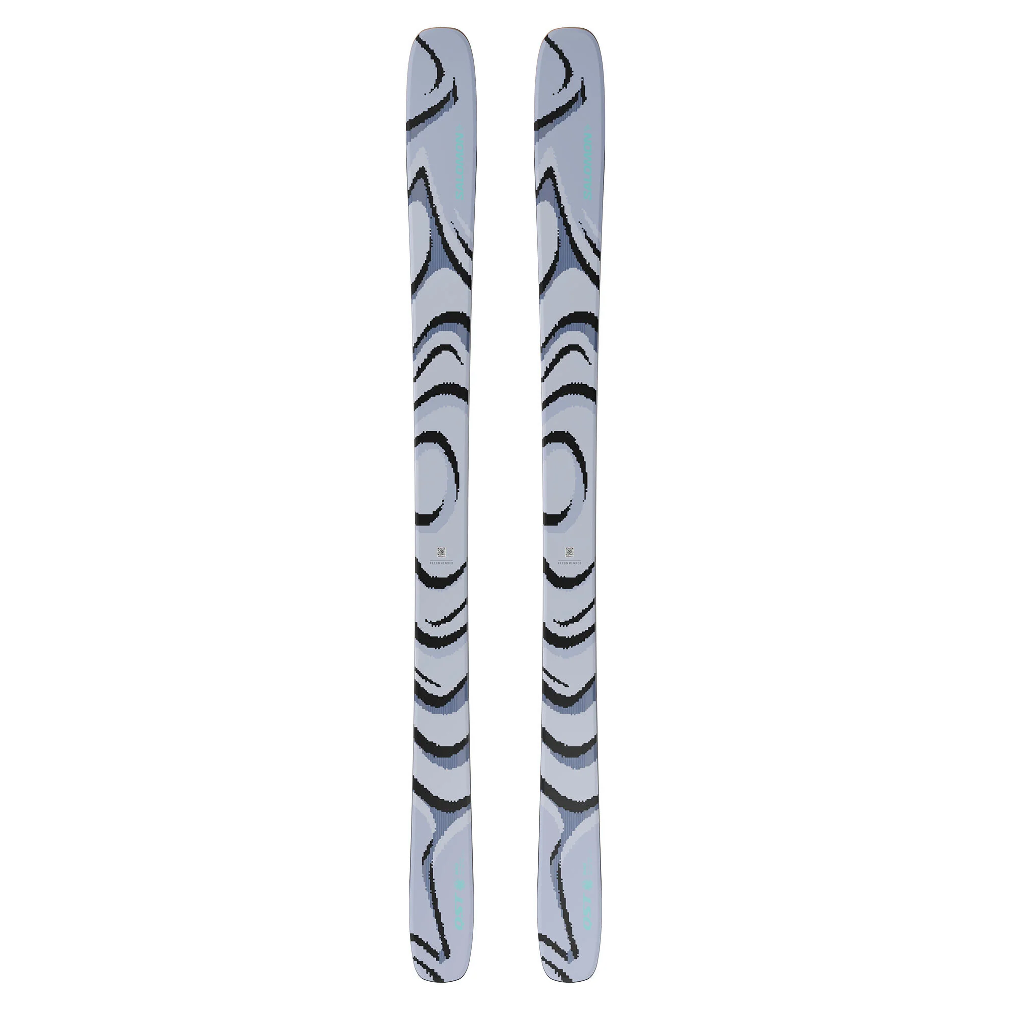 Salomon QST 100 Alpine Skis - Cosmic Sky/Dark Grey