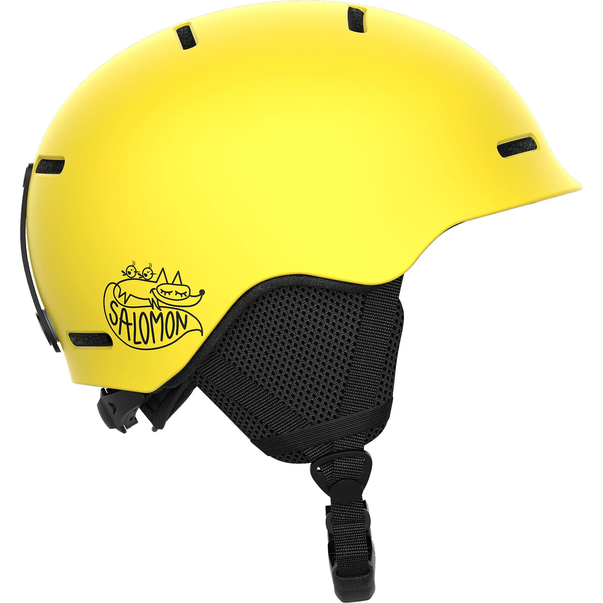 Salomon Orka Junior Ski Helmet - Vibrant Yellow