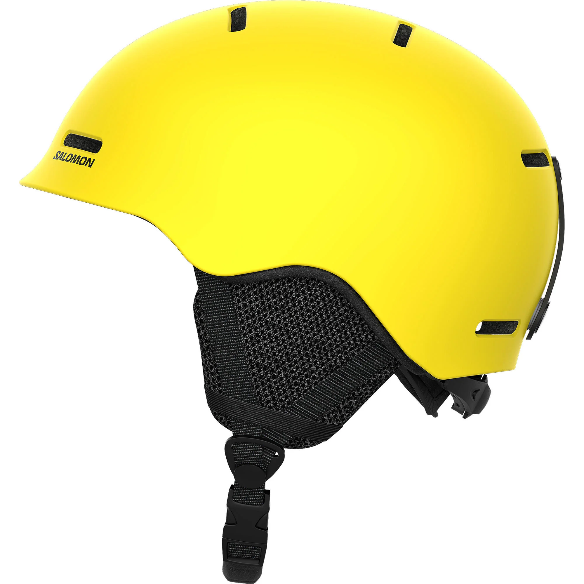 Salomon Orka Junior Ski Helmet - Vibrant Yellow - Image 2
