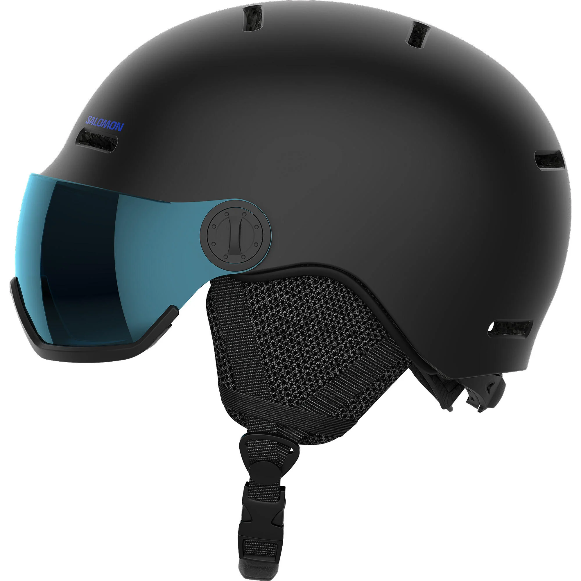Salomon Orka Visor Junior Ski Helmet - Black - Image 2