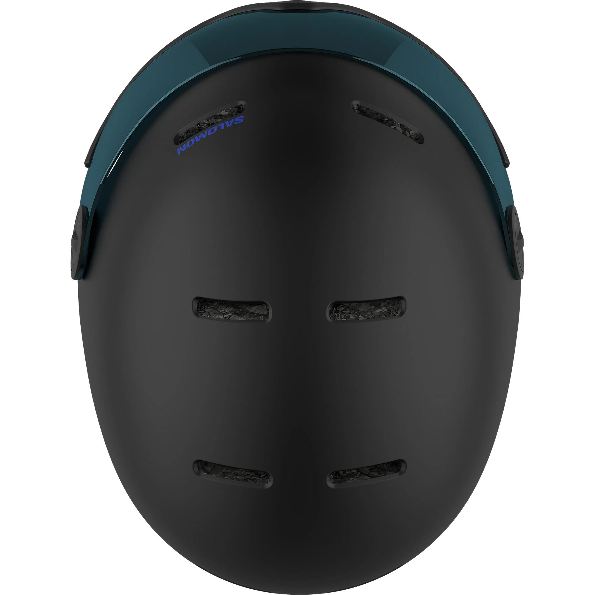 Salomon Orka Visor Junior Ski Helmet - Black - Image 4