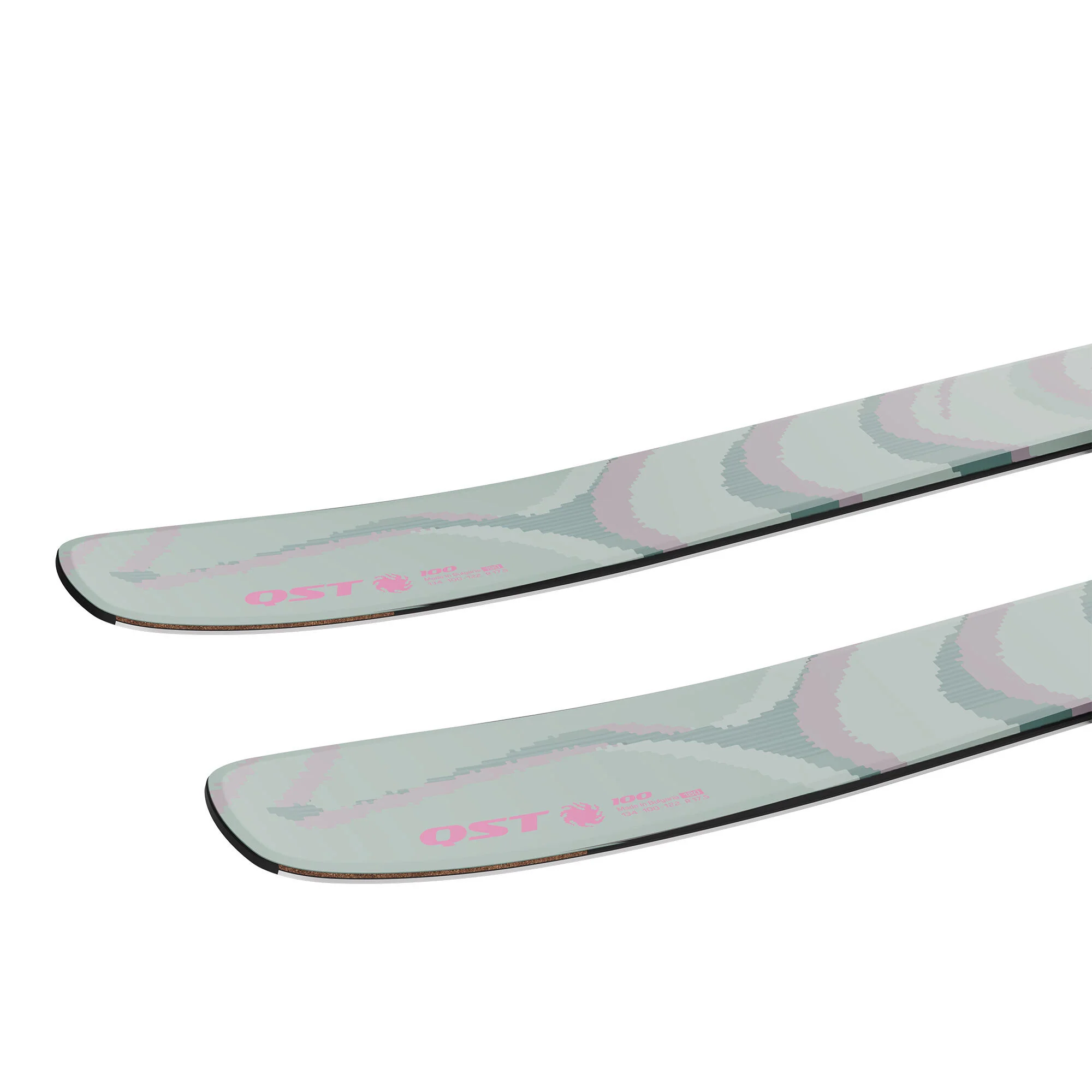 Salomon QST 100 Alpine Skis - Green/Nirvana - Image 5