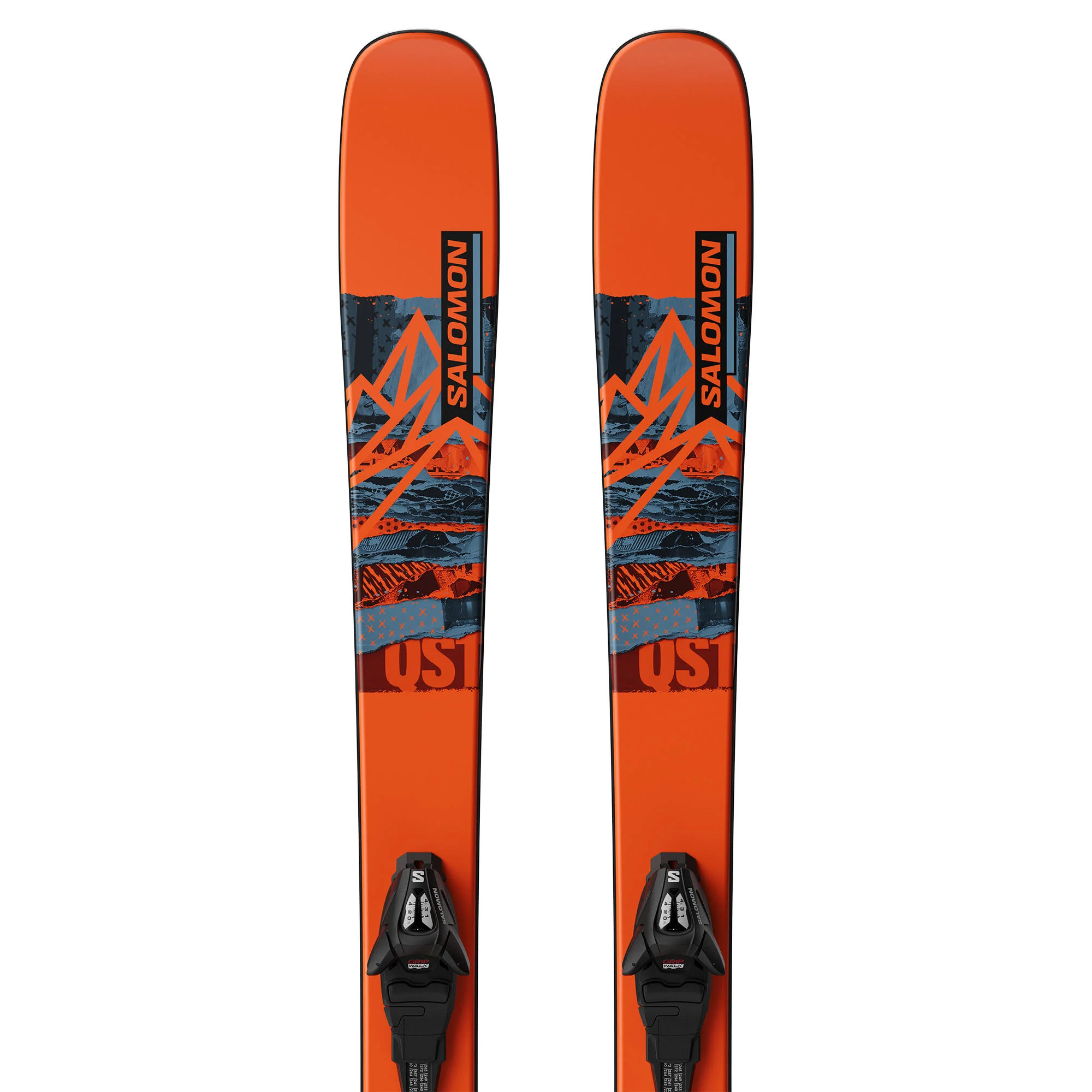 Salomon QST Spark S + C5 Junior Alpine Skis - Image 3