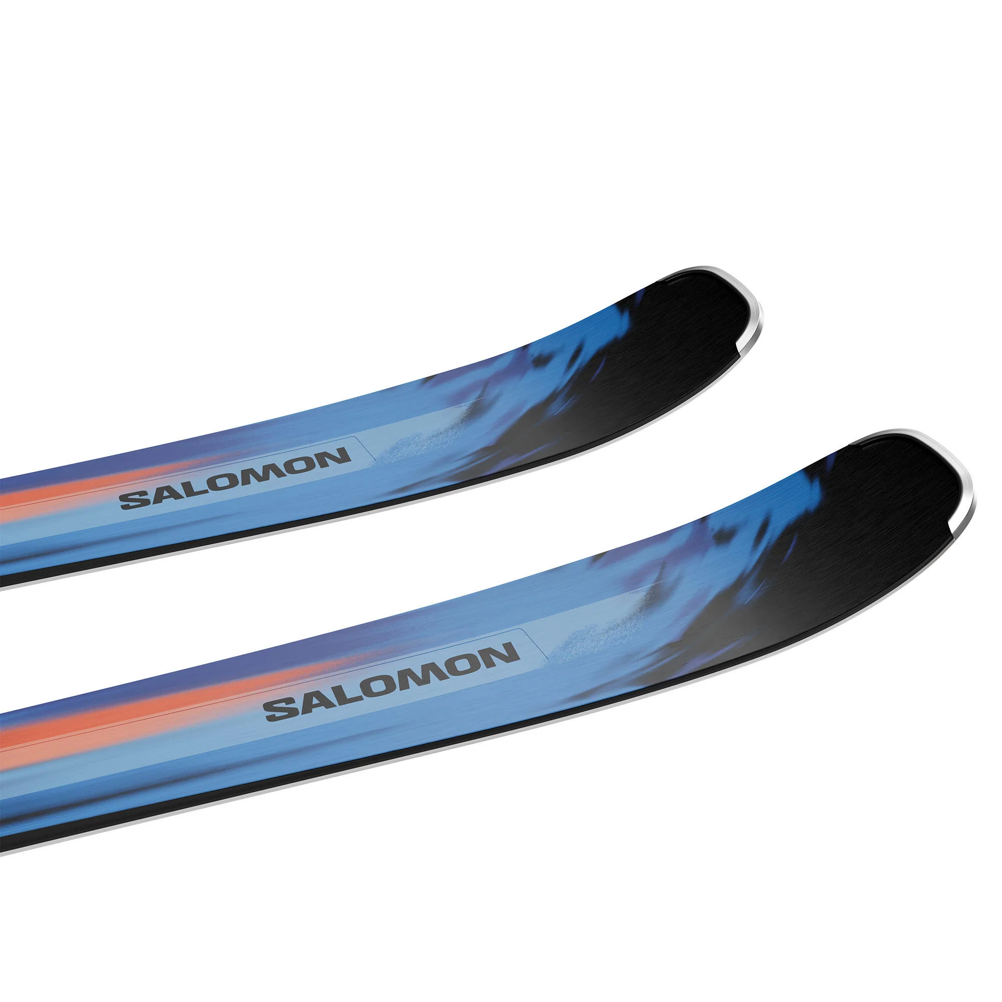 Salomon Stance 84 + MI12 GW F90 Alpine Ski Set - Azure/Nasturtium - Image 6