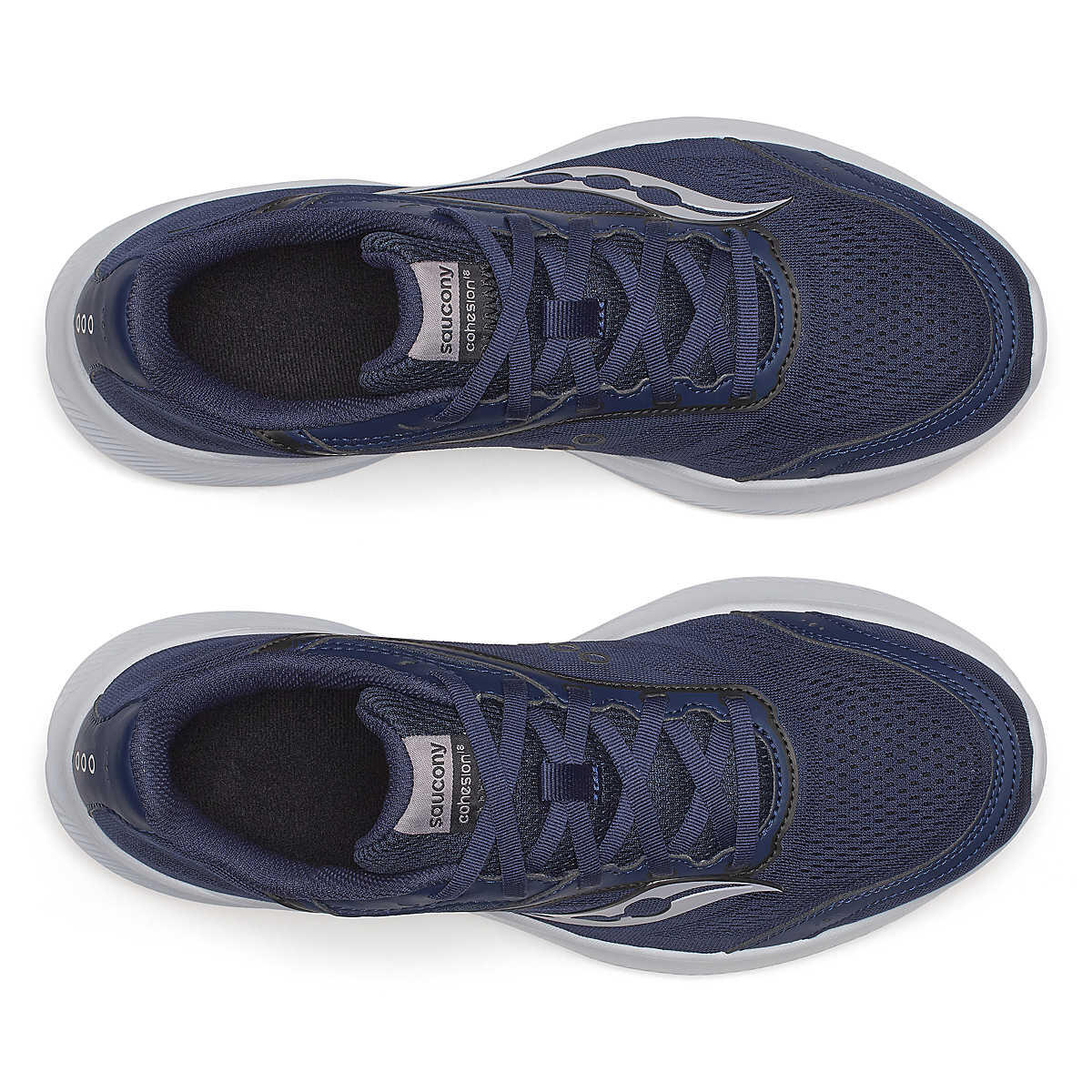 Saucony Cohesion 18 Men's Running Shoes - Navy/Cloud - Image 5