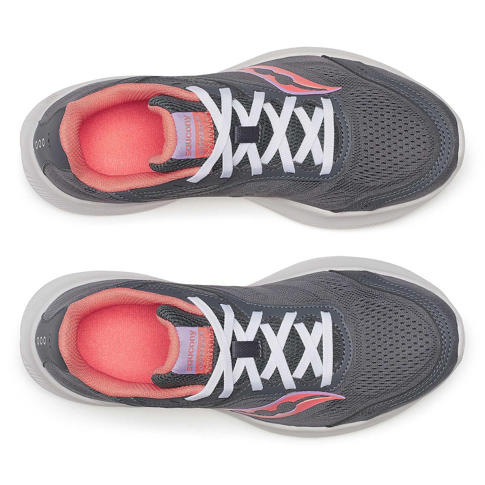 Saucony Cohesion 18 Women's Running Shoes - Fossil/Crocus - Image 11