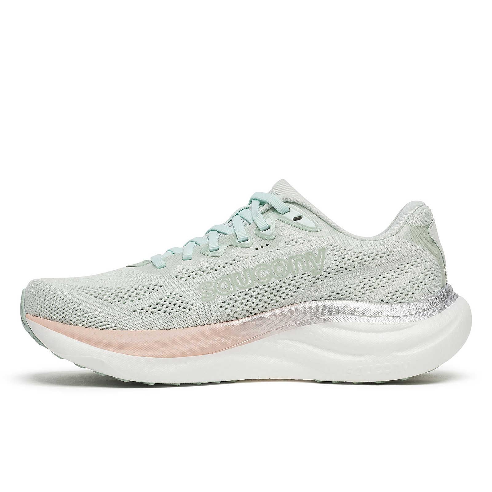 Saucony Ride 19 Women's Running Shoes - Mist/Cameo - Image 4
