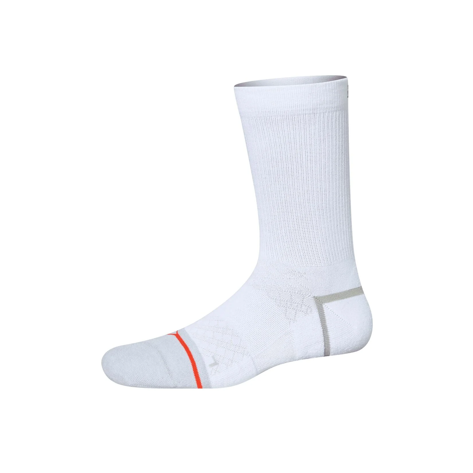 Saxx Foot Hold Mid-Weight Crew Socks - White