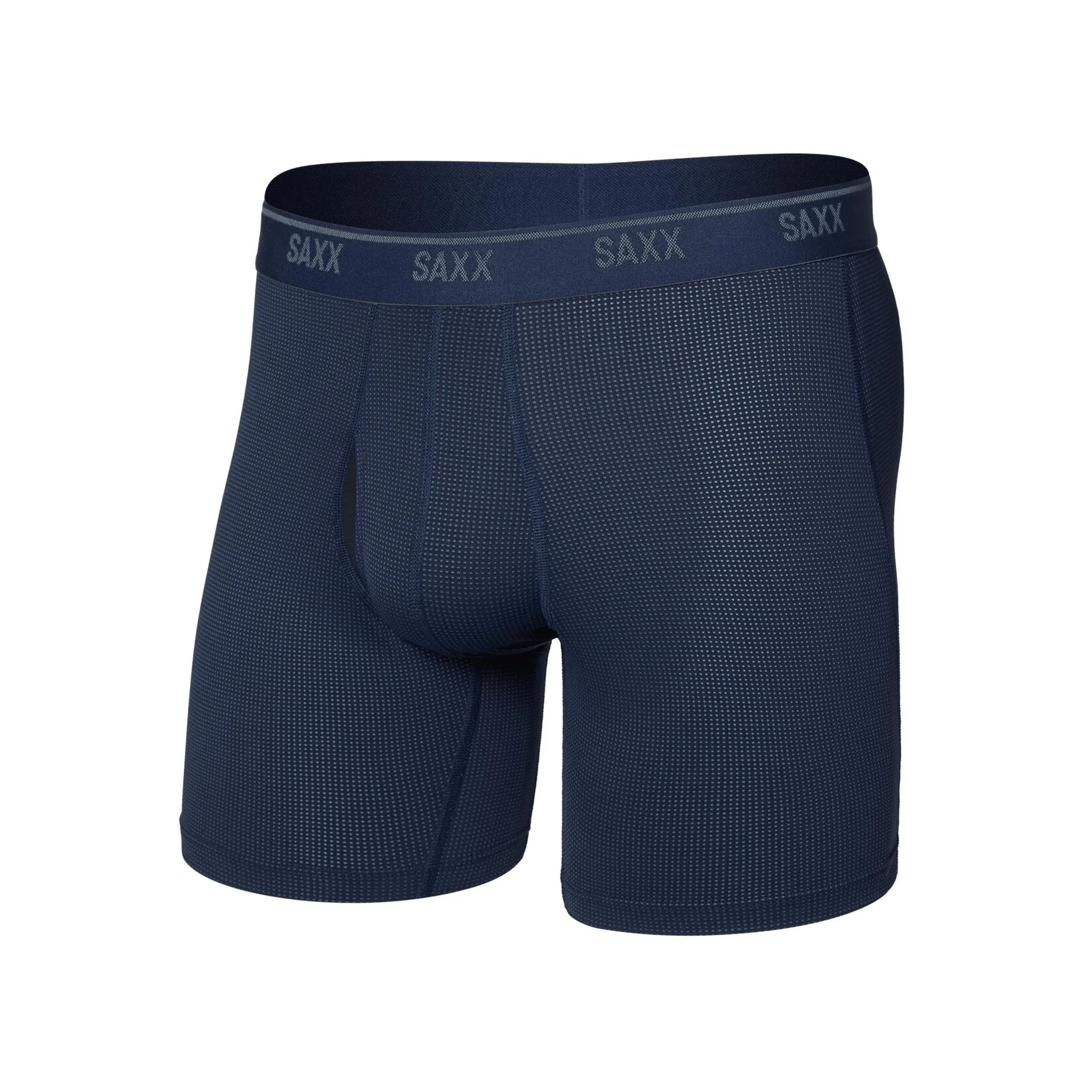 Saxx Quest Quick-Dry Mesh Boxer Brief - Maritime