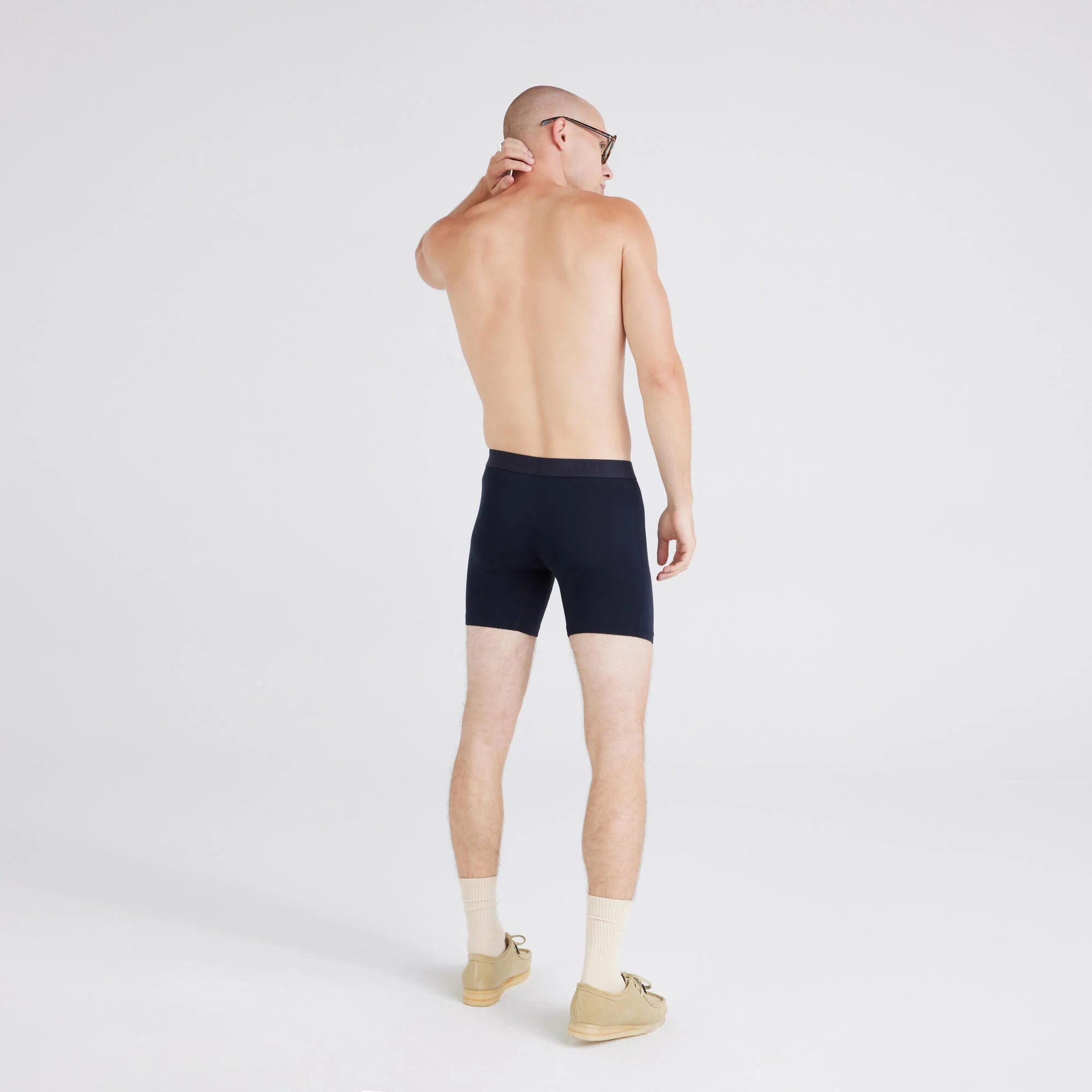 Saxx Vibe Xtra Super Soft Boxer Brief - Black - Image 4