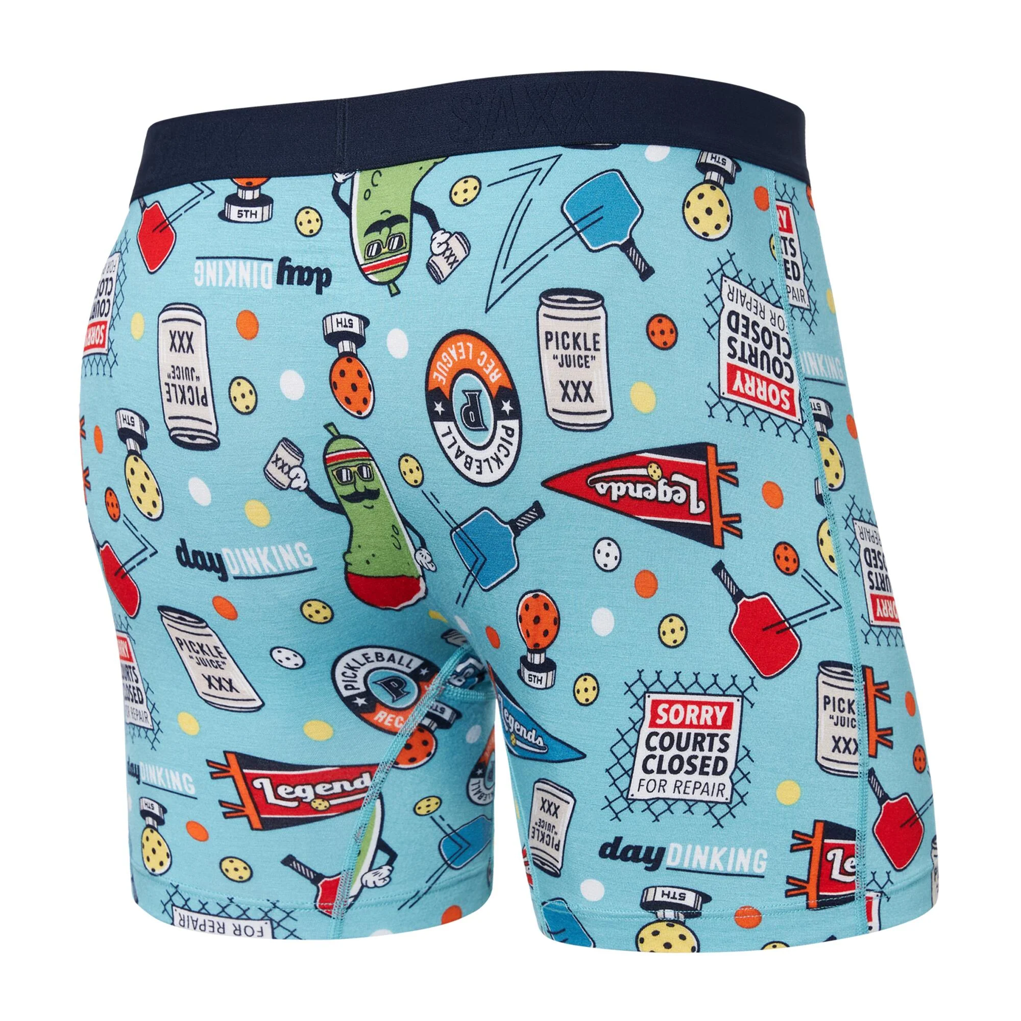 Saxx Vibe Xtra Super Soft Boxer Brief - Pickleball Legends - Image 2