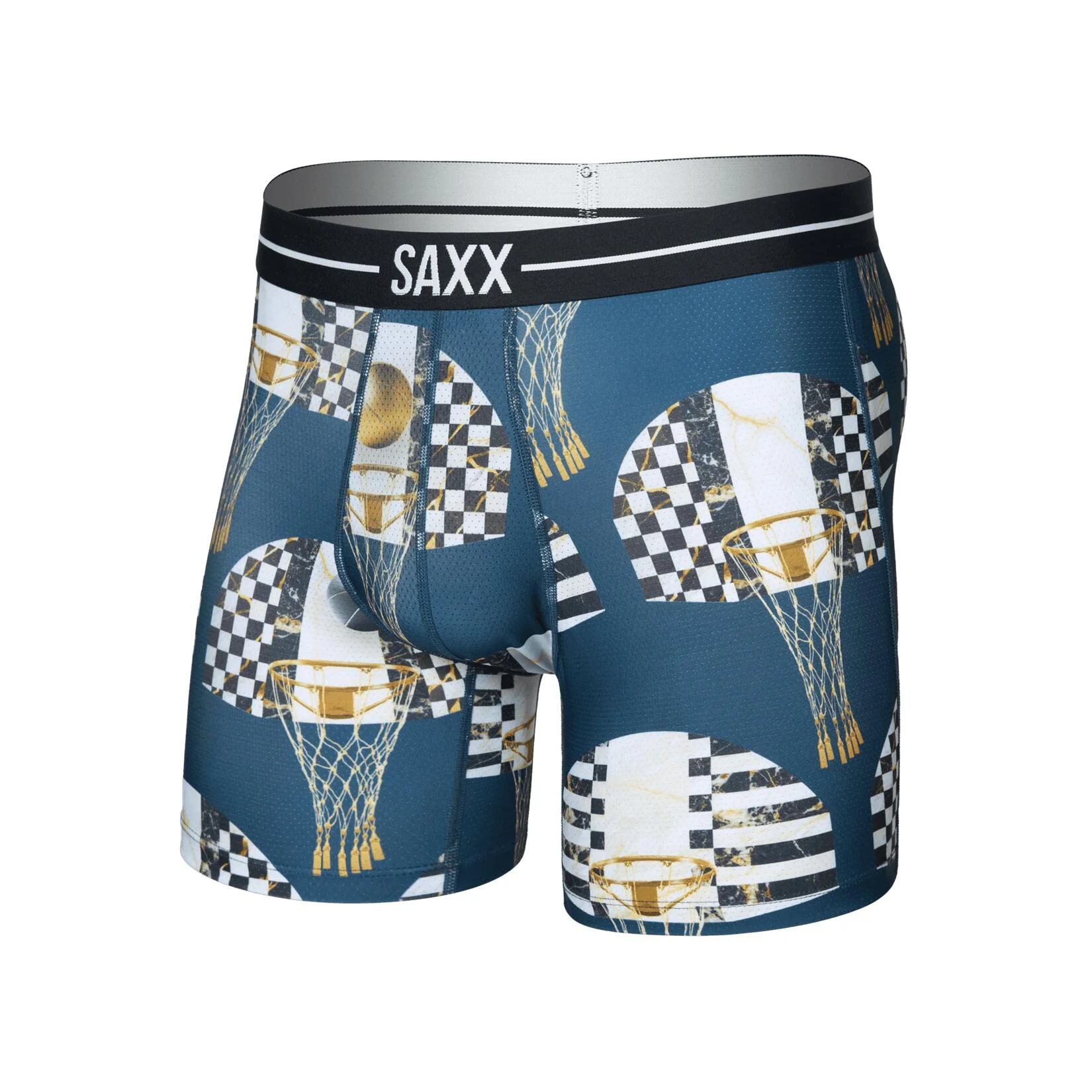 Saxx Volt Breathable Mesh Boxer Brief - Off The Chain/Teal