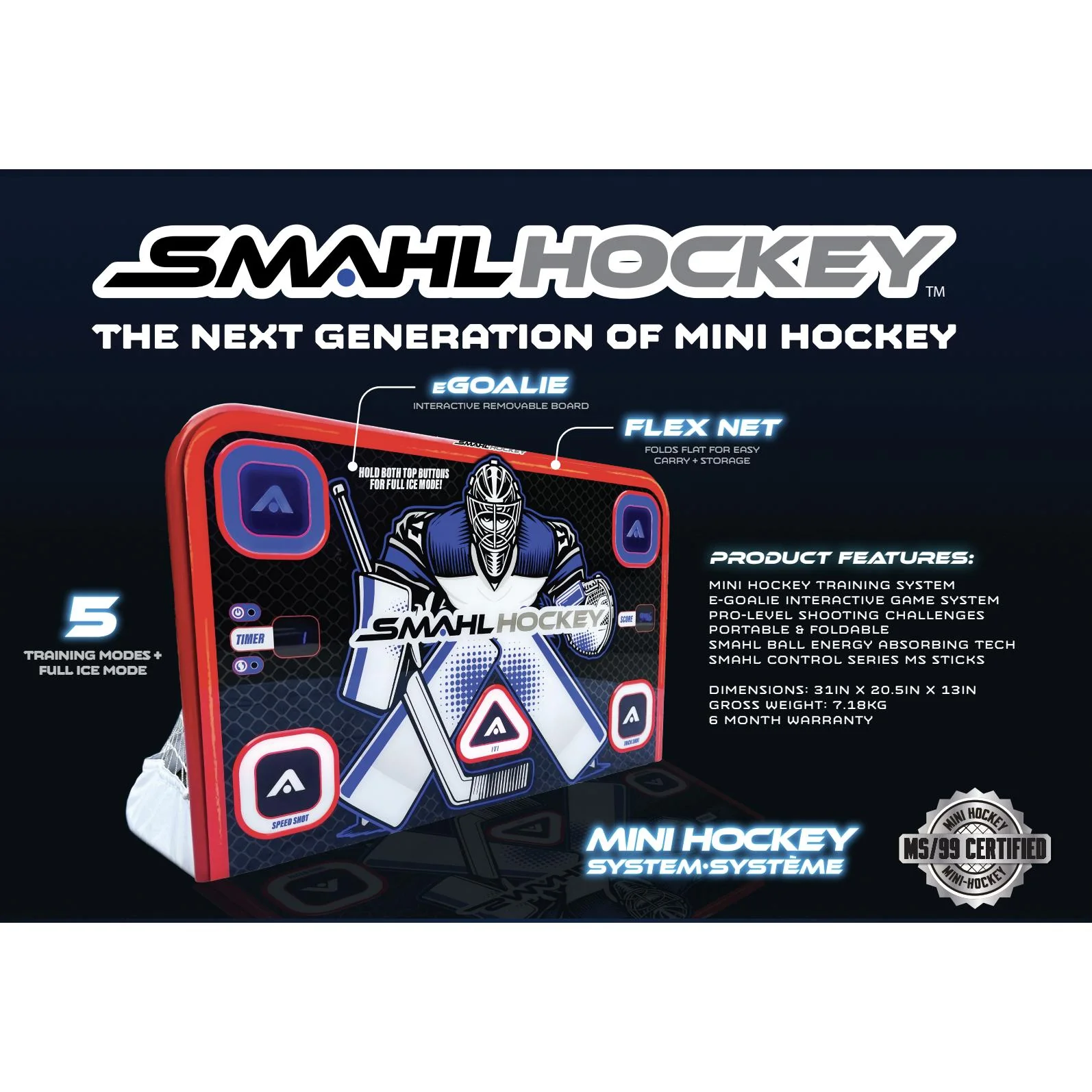 SMAHL Hockey Mini Hockey System - Image 3