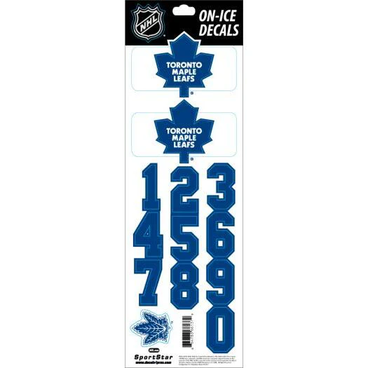 Sportstar NHL Helmet Decals - Toronto Maple Leafs - Image 2