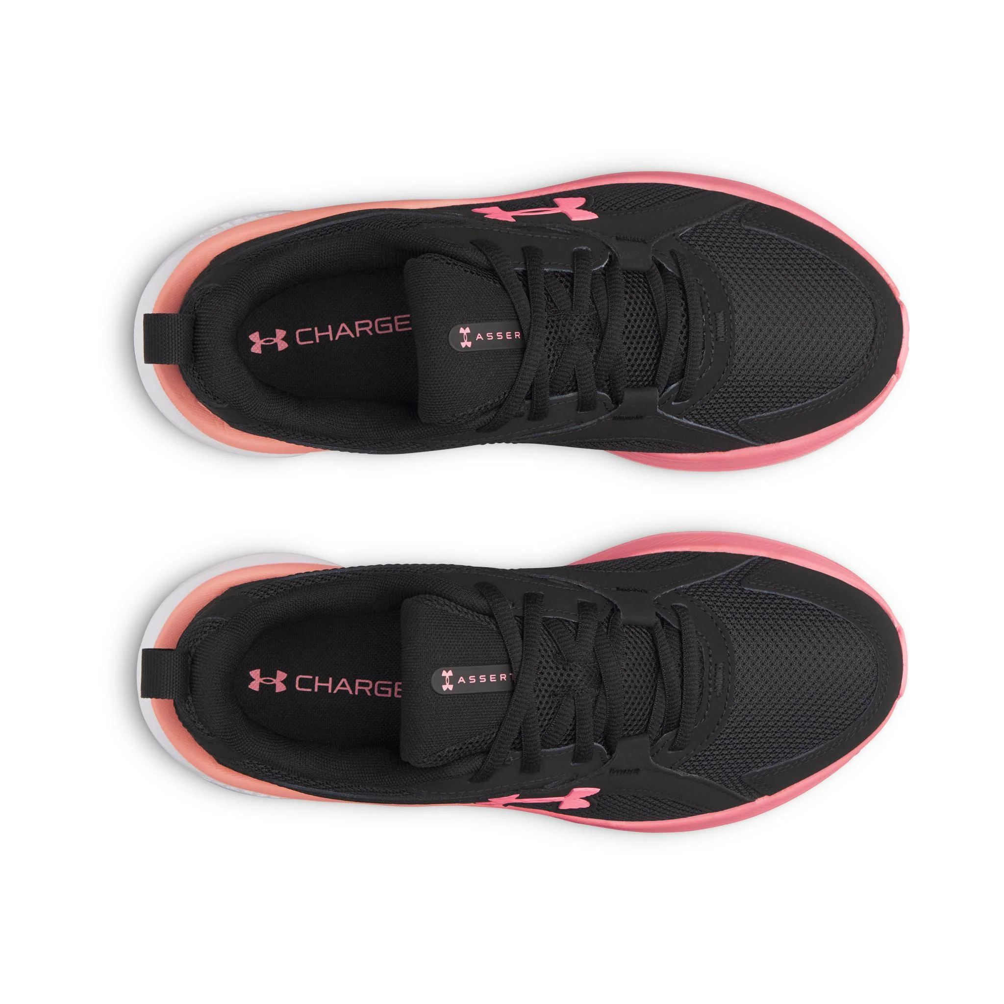 Under Armour Assert 11 Women's Running Shoes - Black/Pink - Image 4
