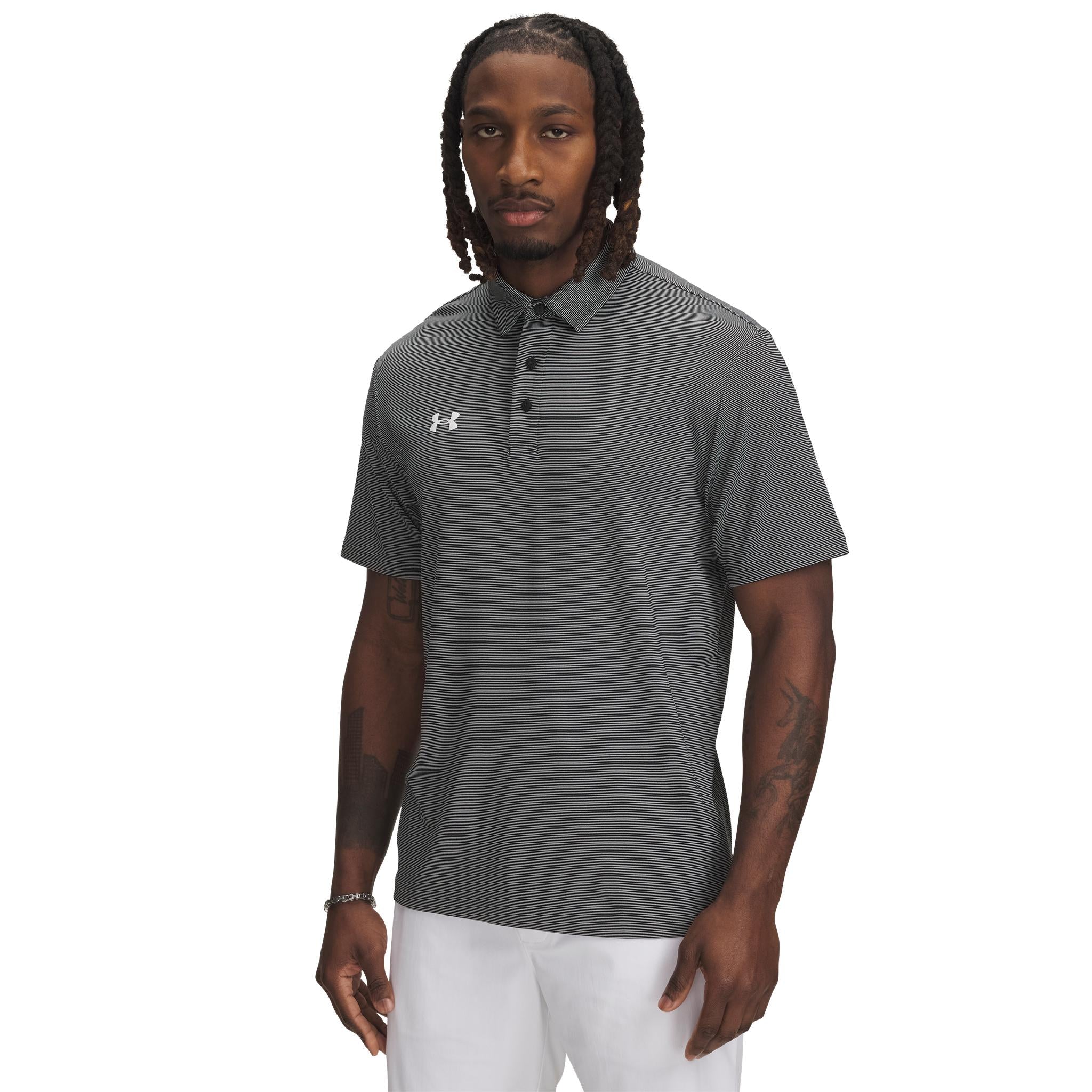 Under Armour Drive Team Stripe Men's Polo