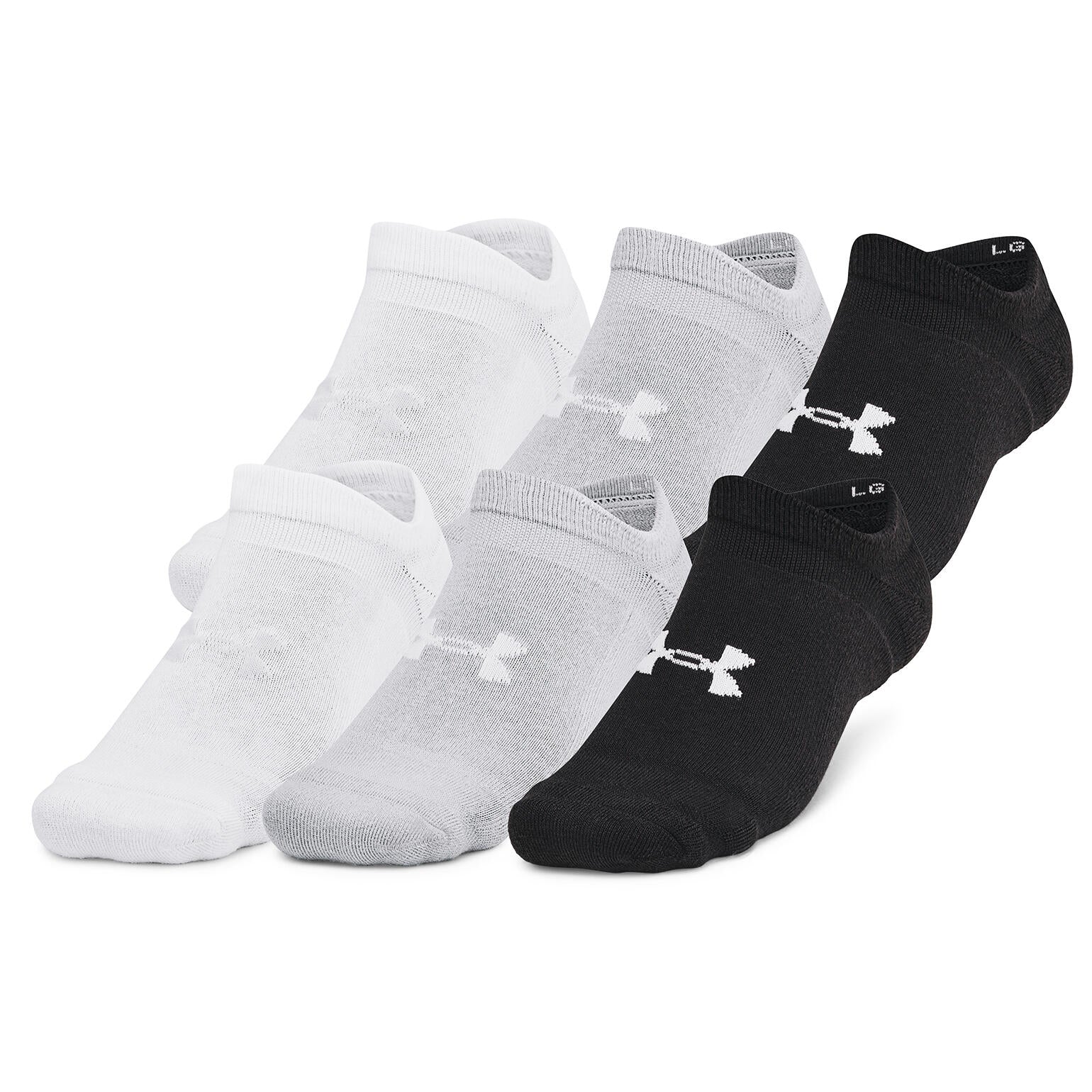 Under Armour Essential Cushion NS Socks - 6 Pack - Image 2
