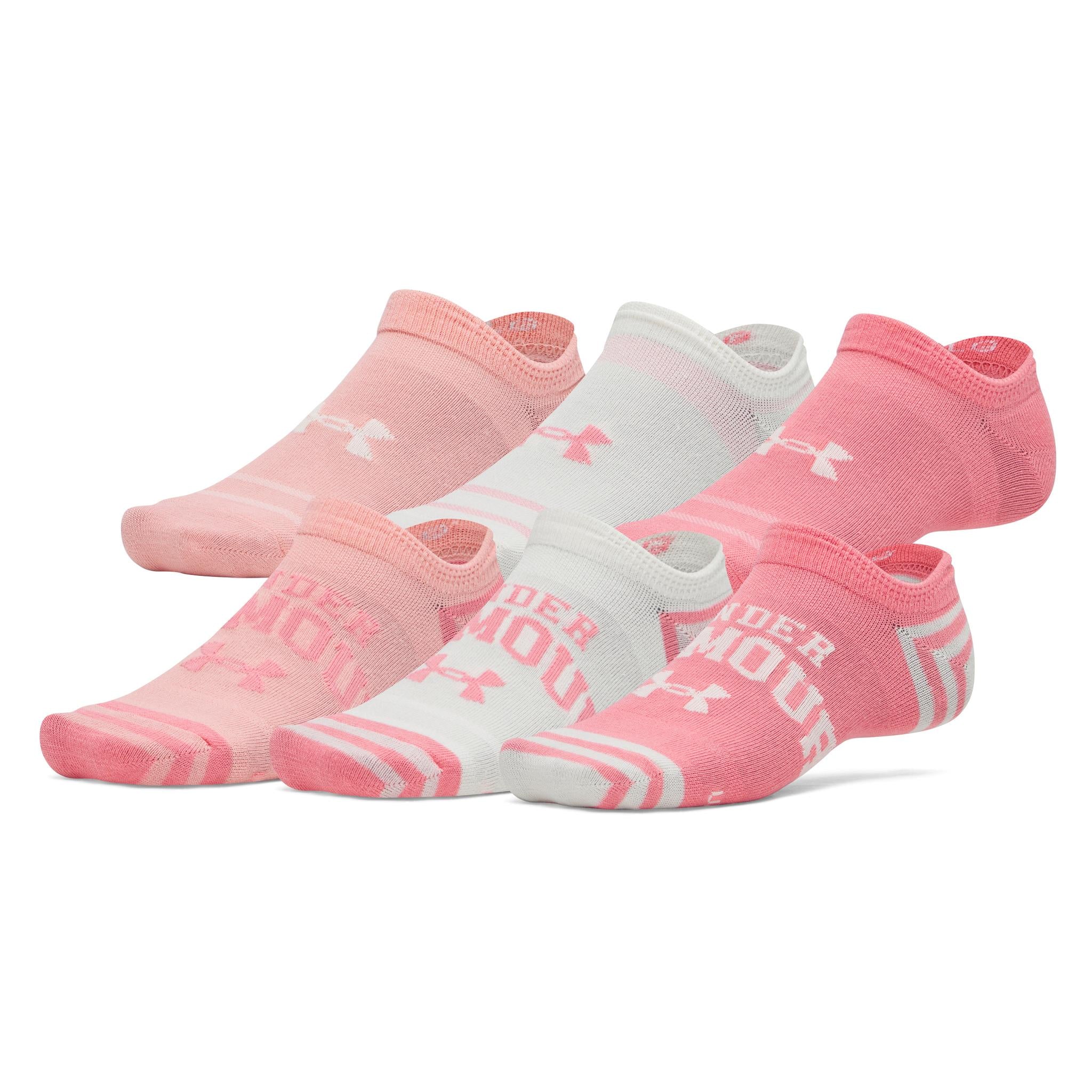 Under Armour Essential No Show Women's Socks - 6 Pack - Image 12