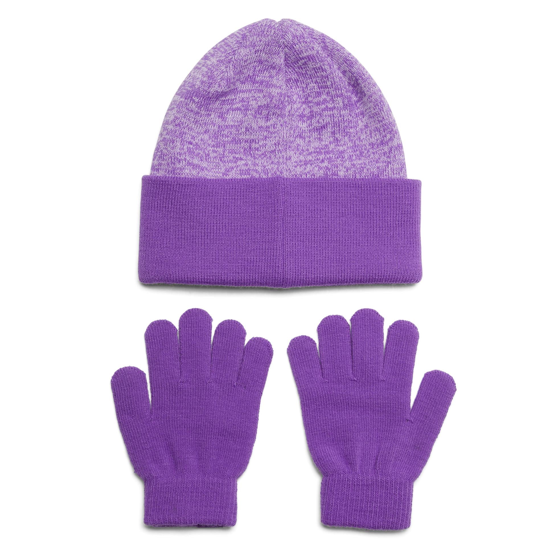 Under Armour Girls' Beanie & Glove Combo - Image 4