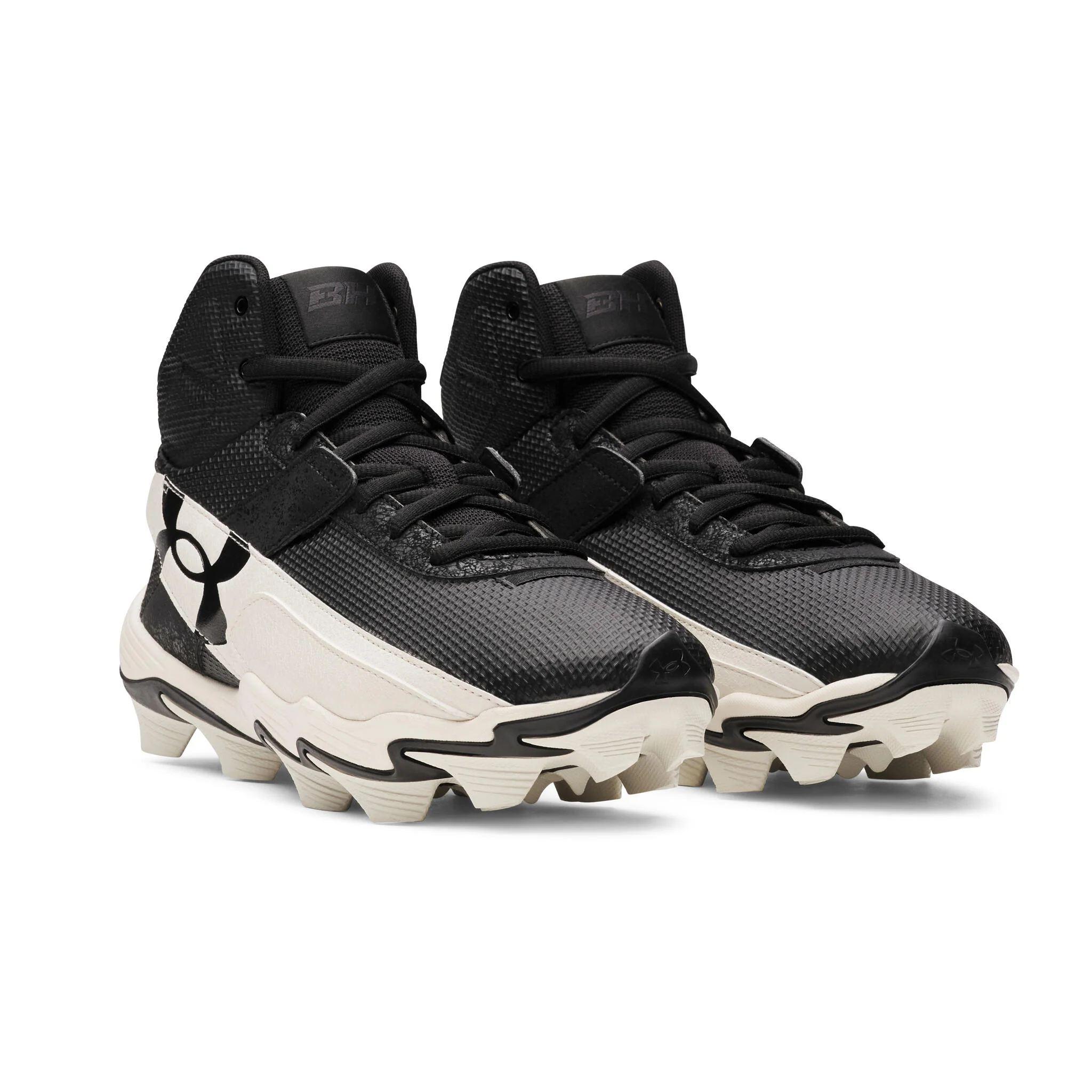 Under Armour Harper 10 RM Men's Baseball Cleats - Black - Image 3