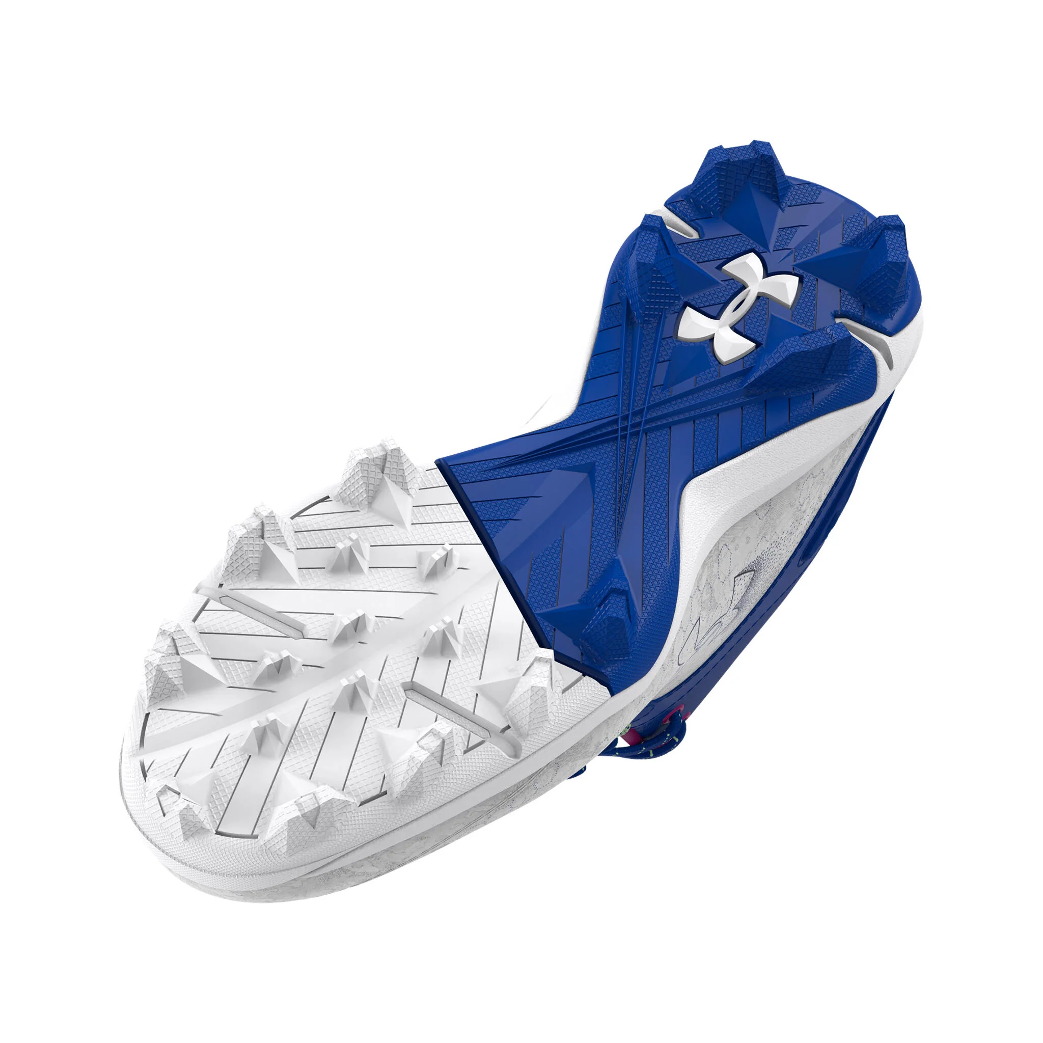 Under Armour Harper 8 RM Mid Boys Junior Baseball Cleats - Image 2