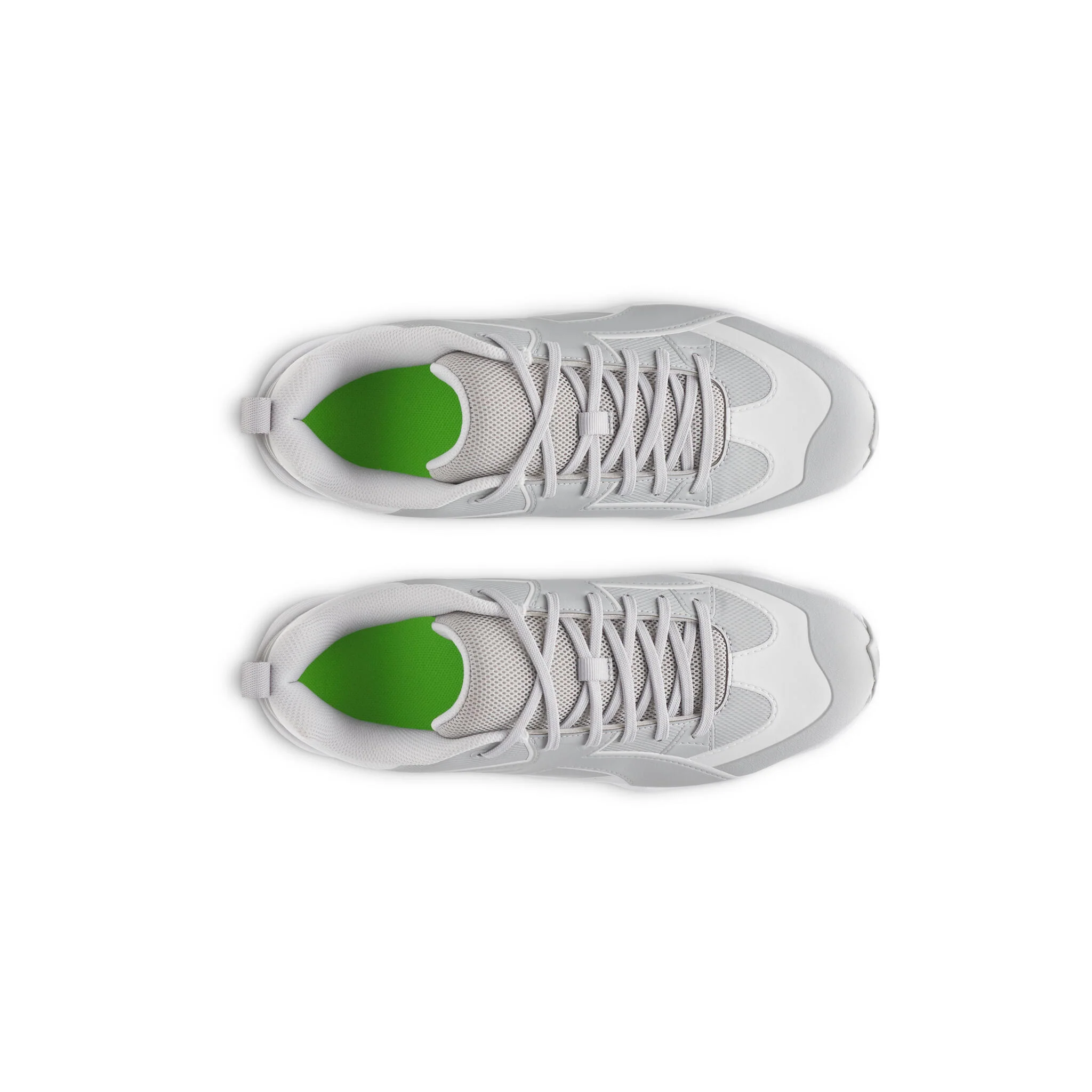 Under Armour Leadoff Icon Low RM Men's Baseball Cleats - Gray/White - Image 4