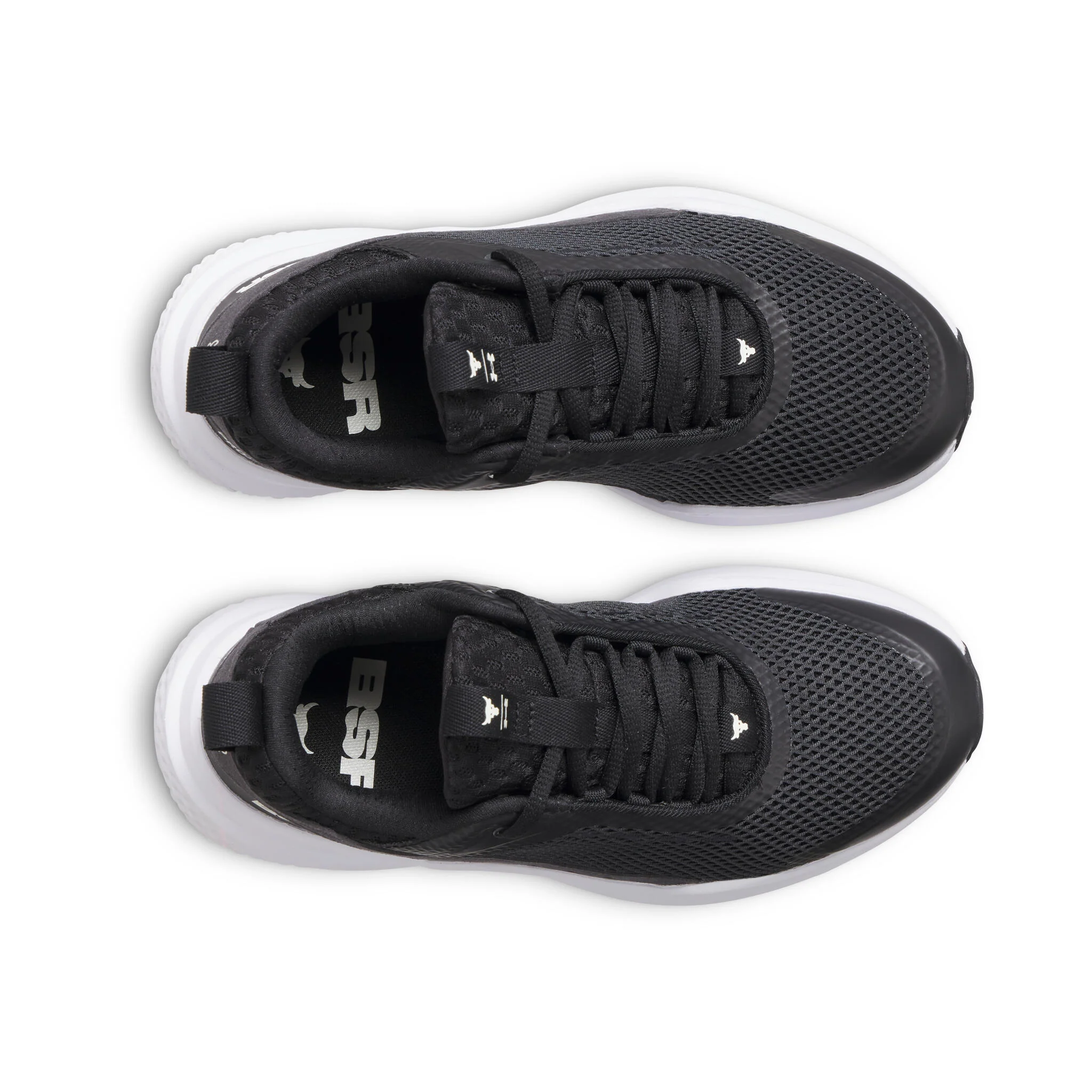 Under Armour Project Rock BSR 5 Women's Training Shoes - Black/White/Stone - Image 4