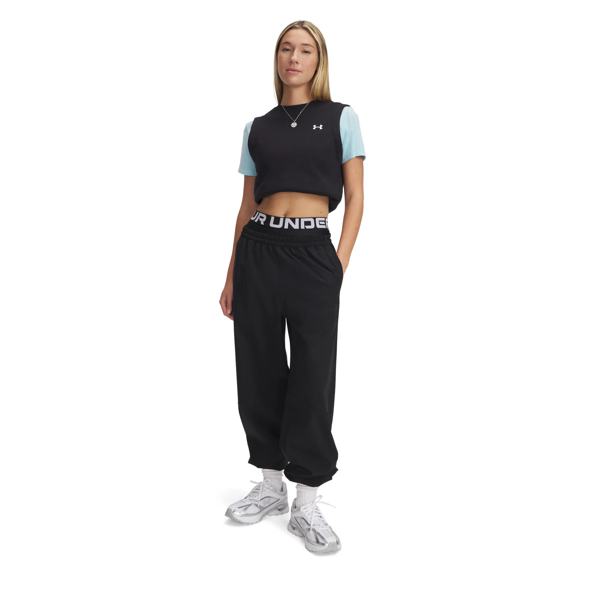 Under Armour Rival Woven Women's Gym Pants - Image 3