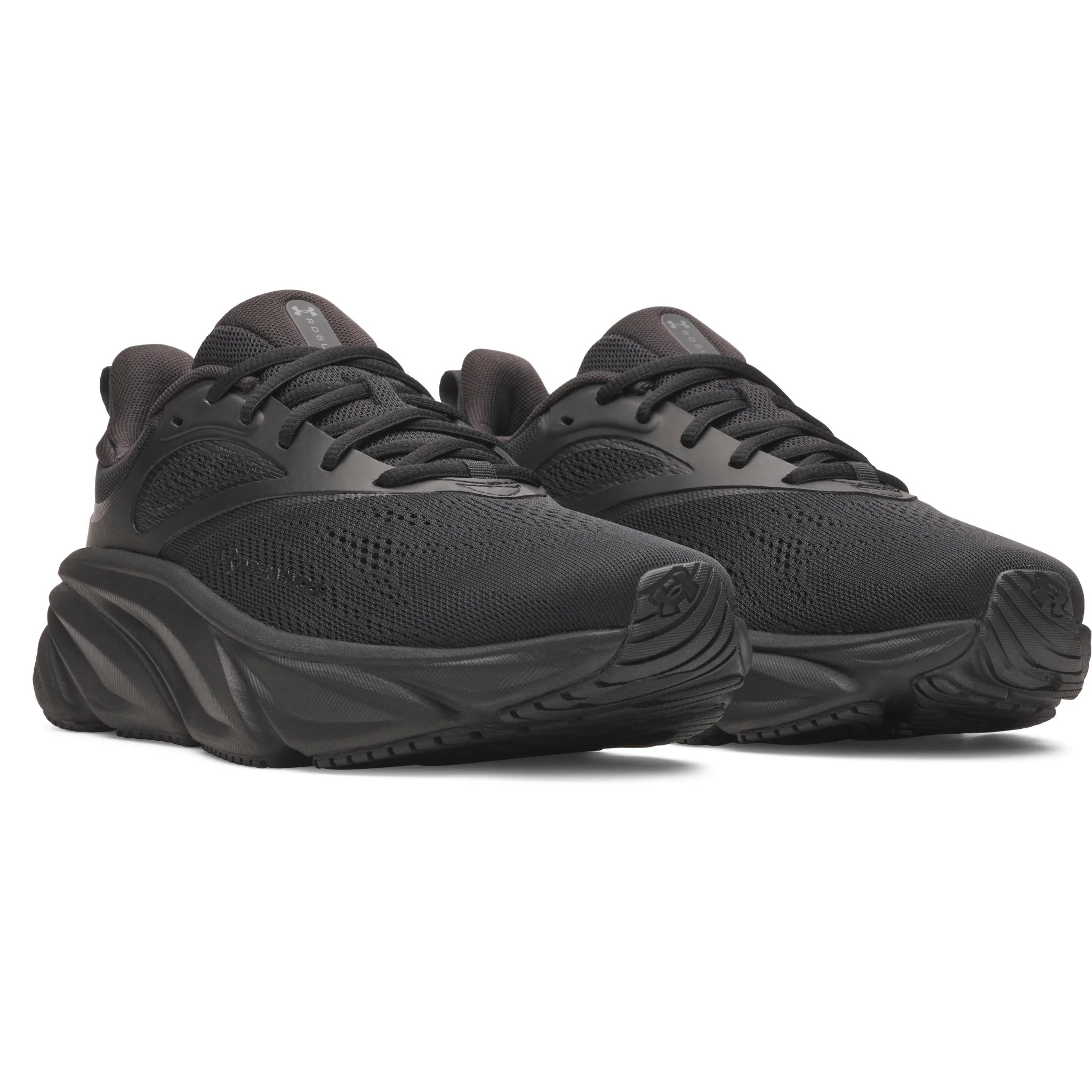 Under Armour Rogue 6 Men's Running Shoes - Black/Black - Image 3