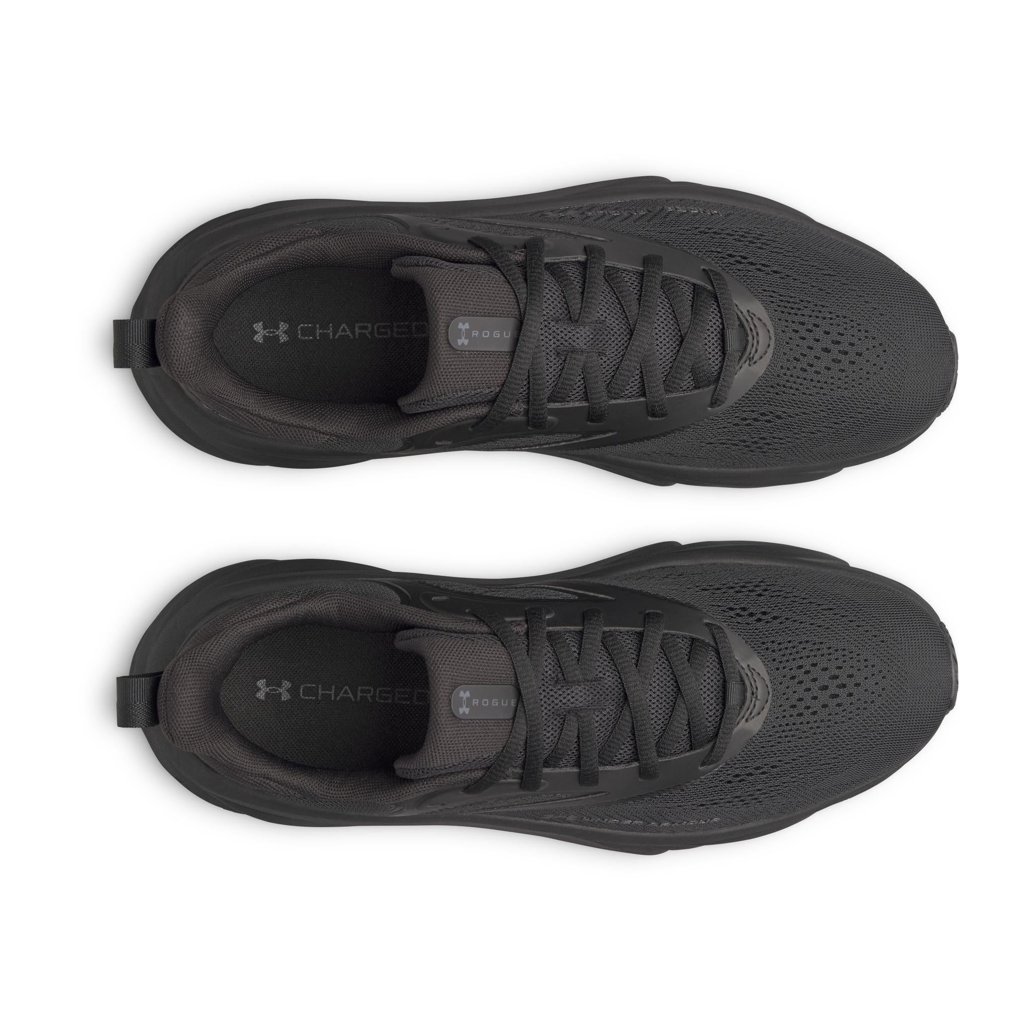 Under Armour Rogue 6 Men's Running Shoes - Black/Black - Image 4