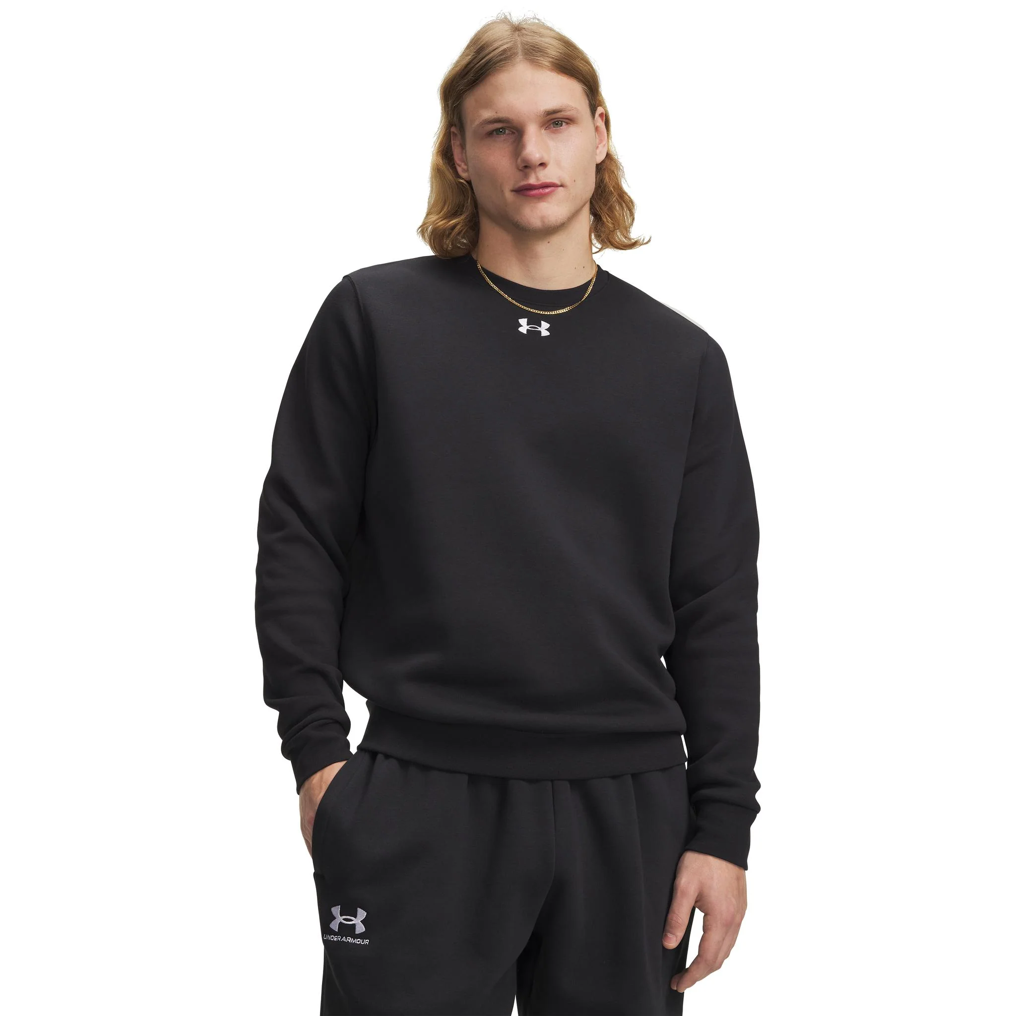 Under Armour Team Icon Fleece Men's Crew - Image 3