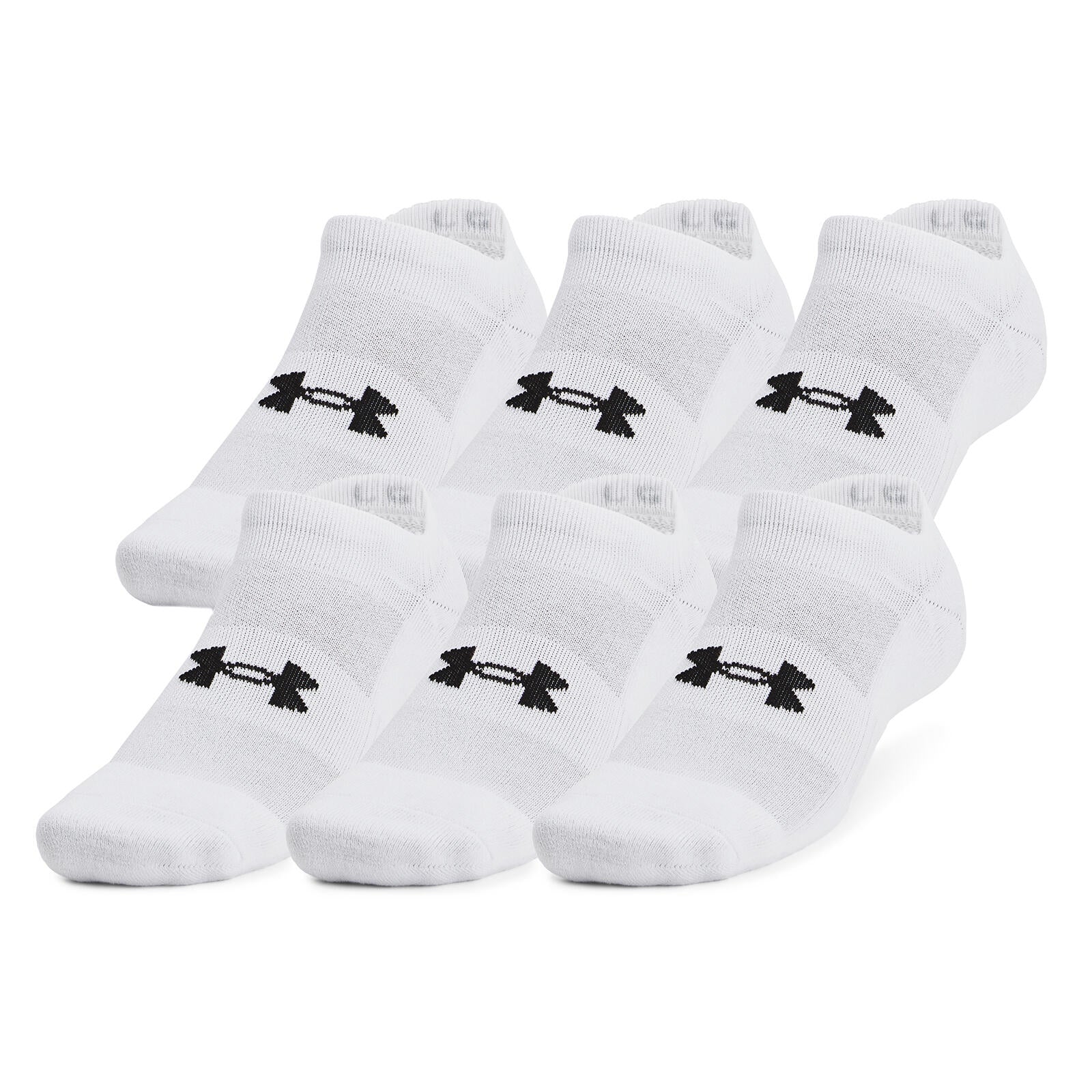 Under Armour Tech Crew No Show Socks - 6 Pack