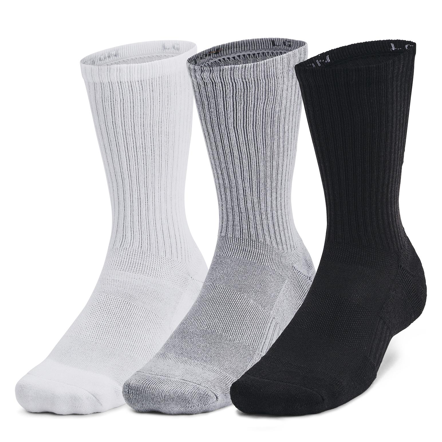 Under Armour Training Cotton Unisex Crew Socks - 3 Pack - Image 5