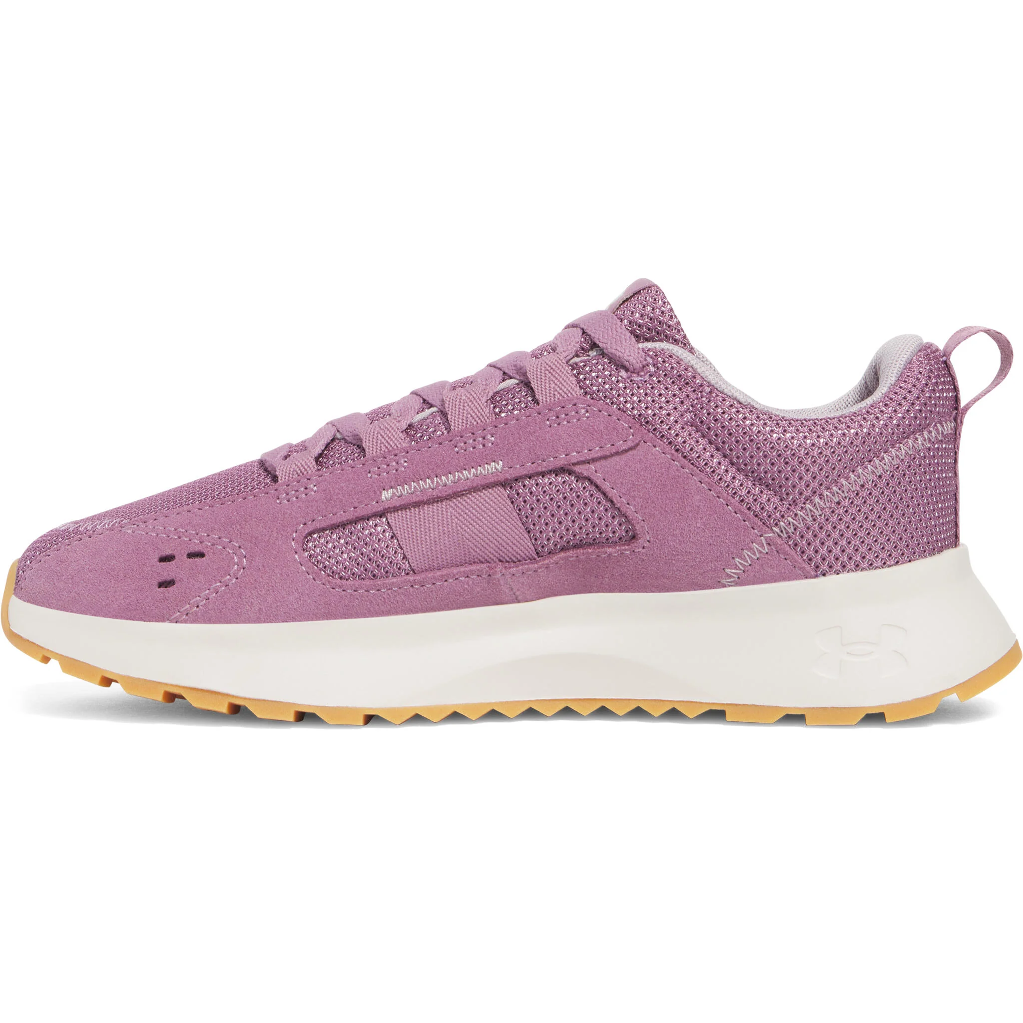 Under Armour UA Street Mirage Women's Running Shoes - Purple/Stone/White - Image 2
