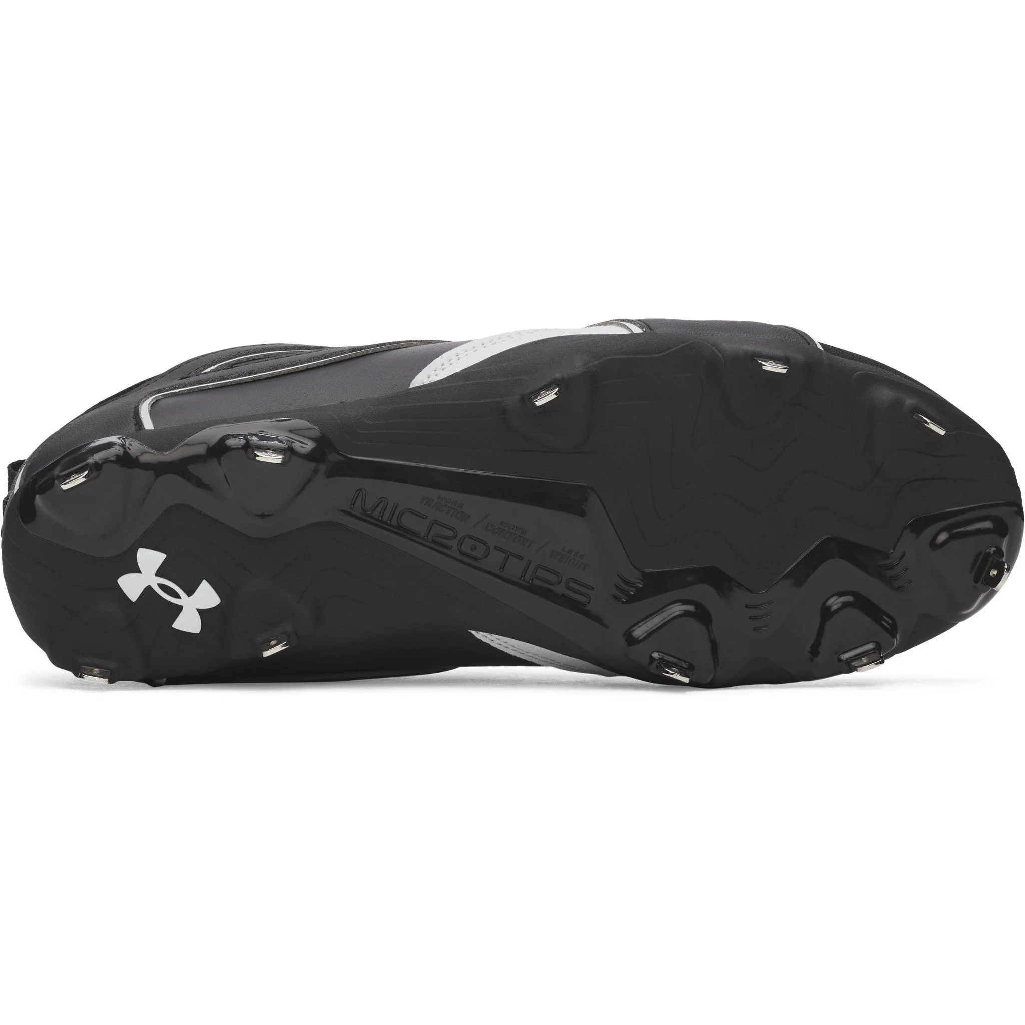Under Armour Yard Icon MT Men's Baseball Cleats - Black/Anthracite - Image 5