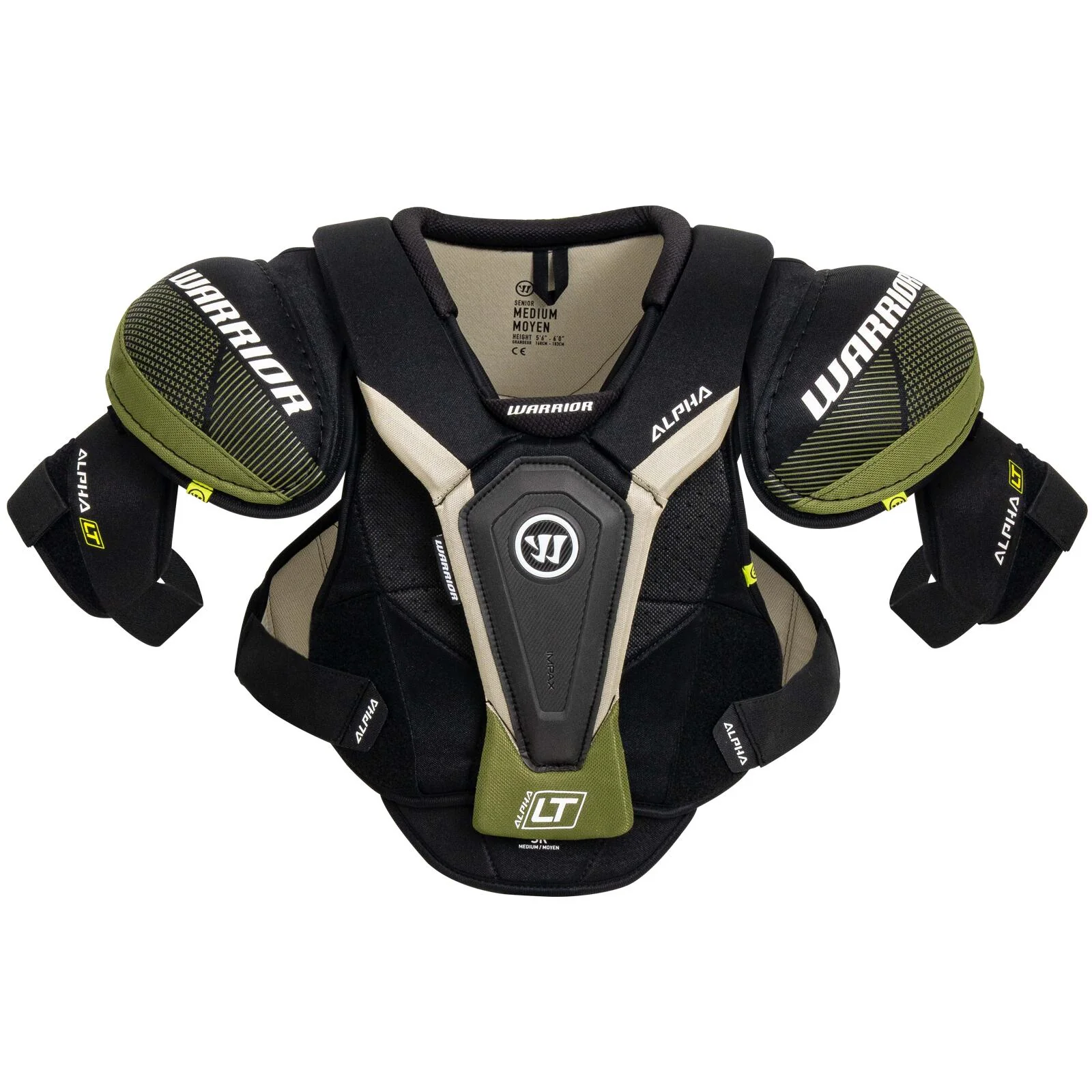 Warrior Alpha LT Junior Hockey Shoulder Pads (2024)