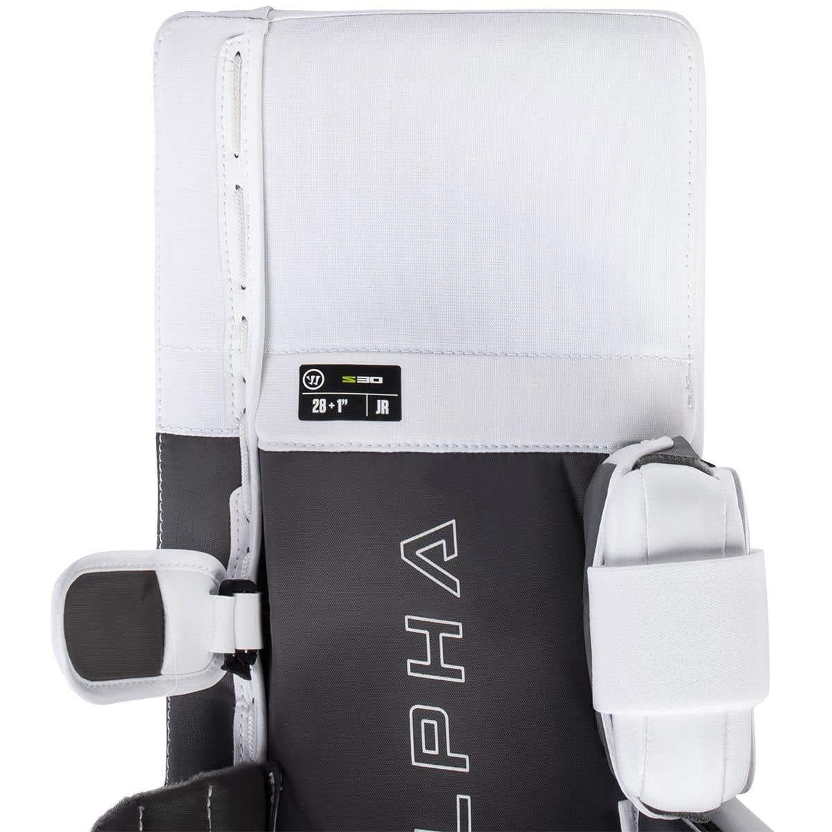 Warrior Alpha S30 Junior Goalie Leg Pads - Image 4