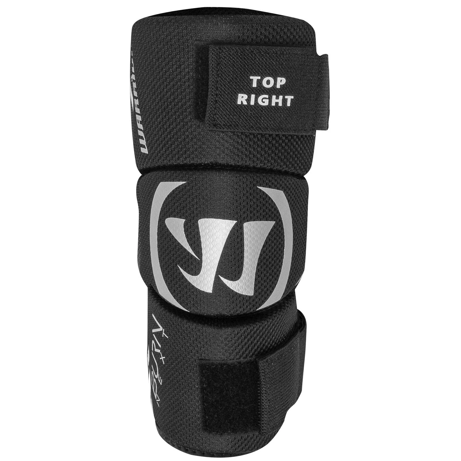 Warrior Burn Next Youth Lacrosse Arm Pads (2024) - Black