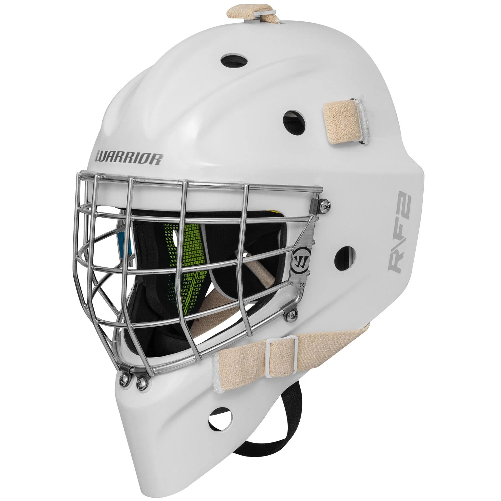 Warrior R\F2 E Certified Square Bar Senior Goalie Mask (2023) - Image 2