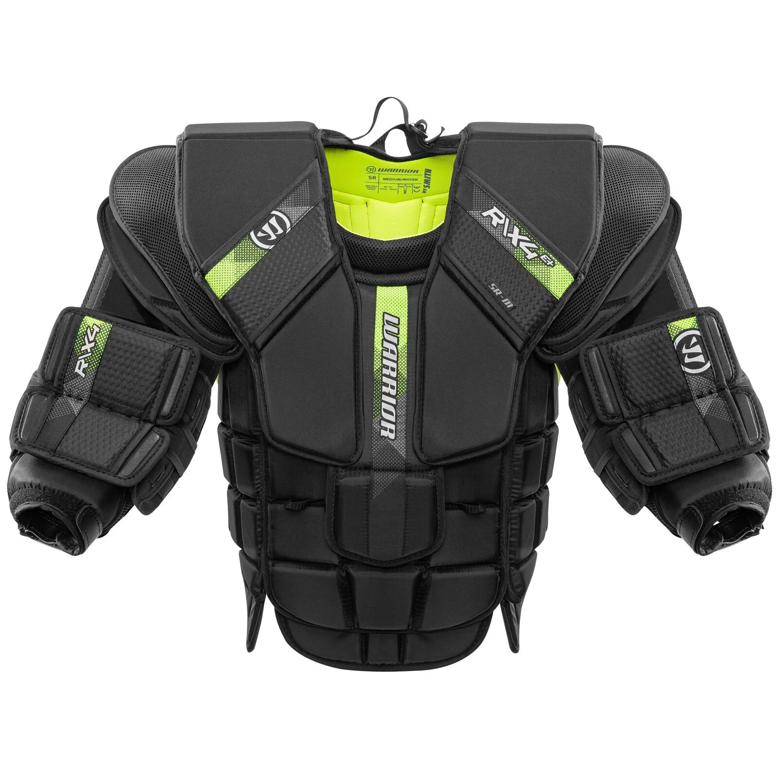 Warrior Ritual X4 E+ Intermediate Goalie Chest And Arm Protector (2023)
