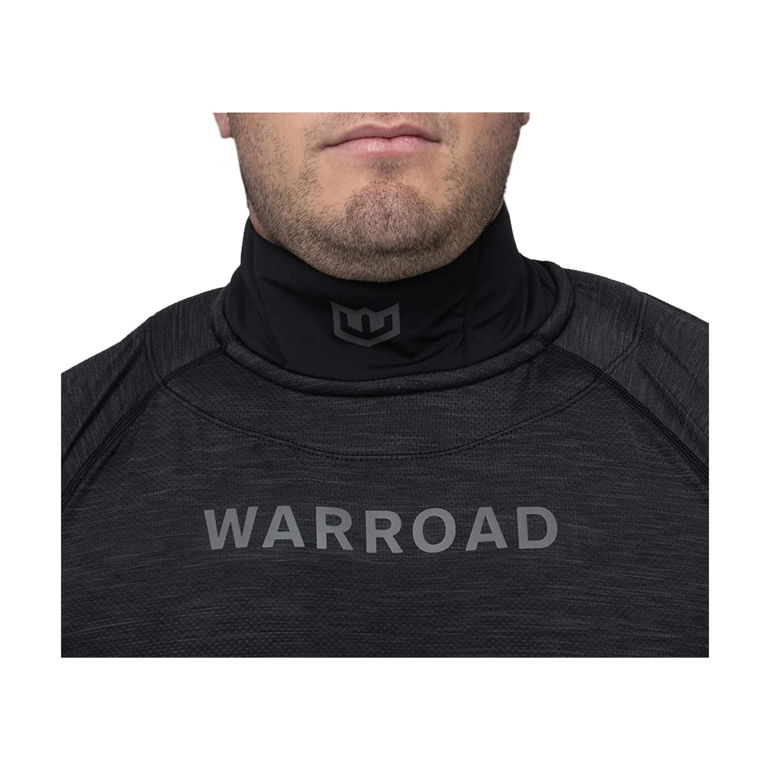Warroad Tilo Pro Stock Neck And Wrist Senior Baselayer Top - Black - Image 3