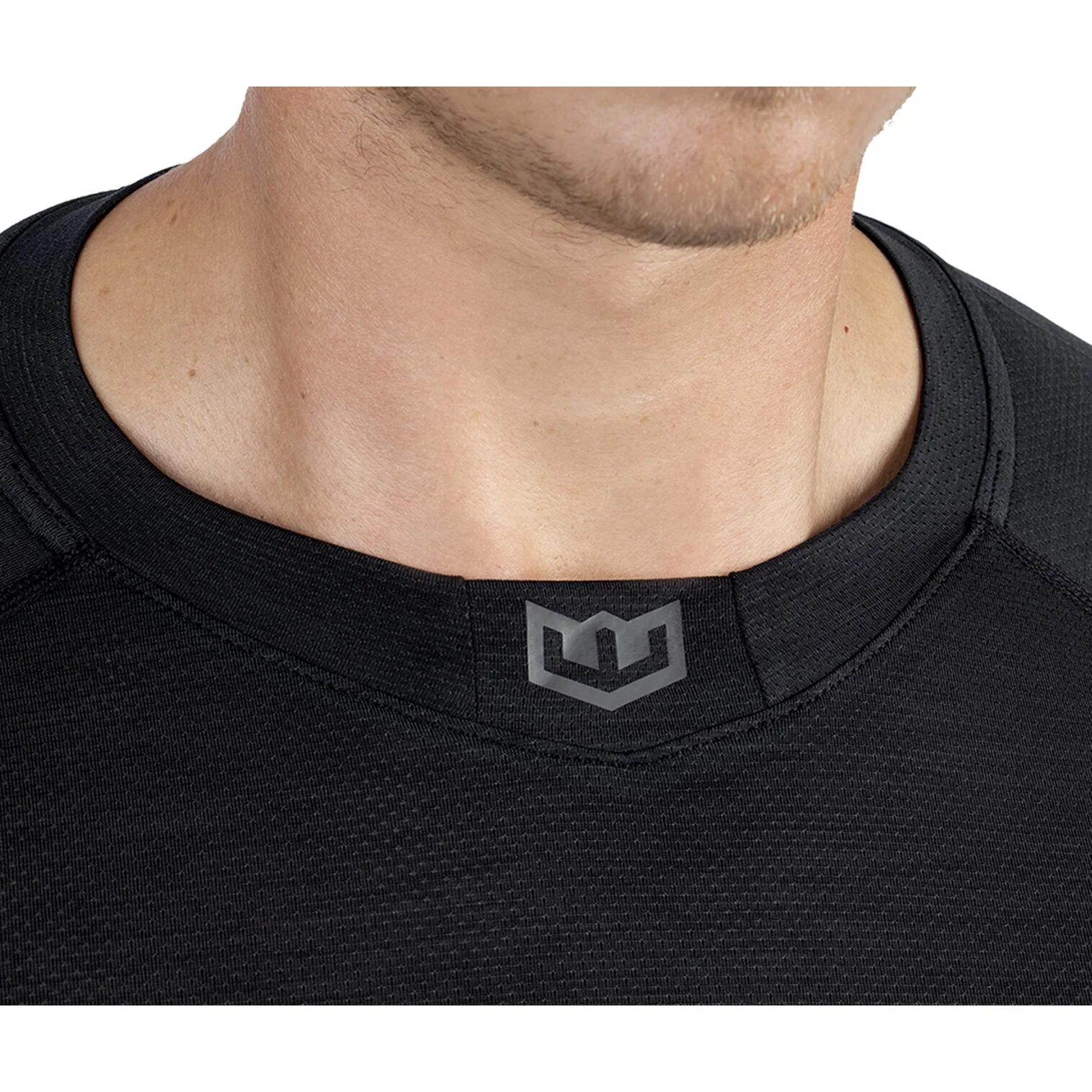 Warroad Tilo Pro Stock Padloc Adult Hockey Baselayer Top - Black - Image 3