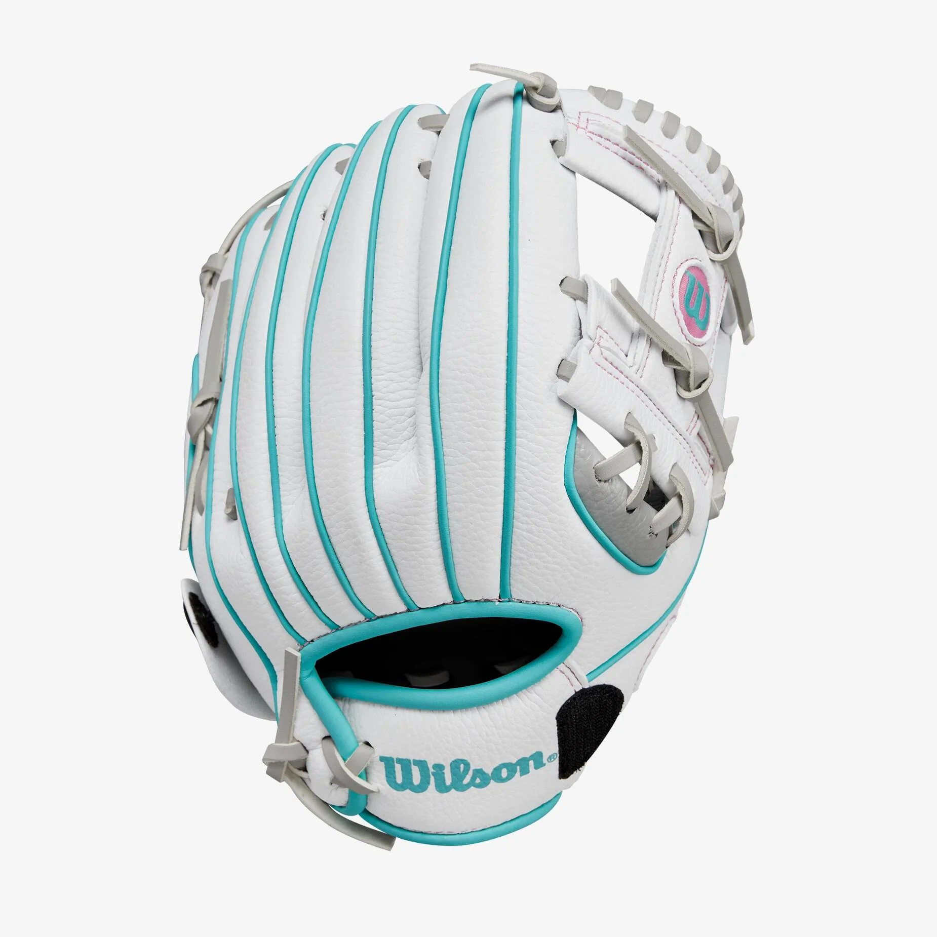 Wilson 2024 A200 EZ Catch White 10" T-Ball Glove - Right Hand Throw